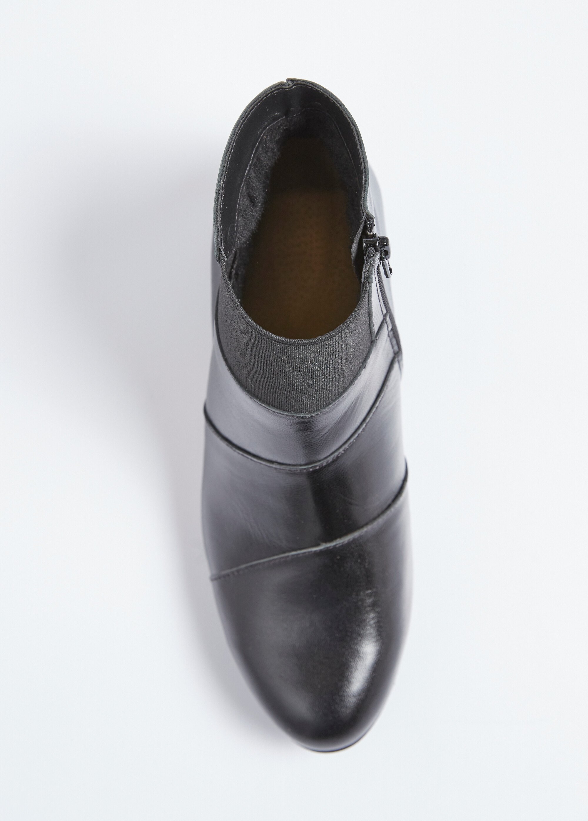 Boots zippées élastiquées Femme Noir OASIS OV1