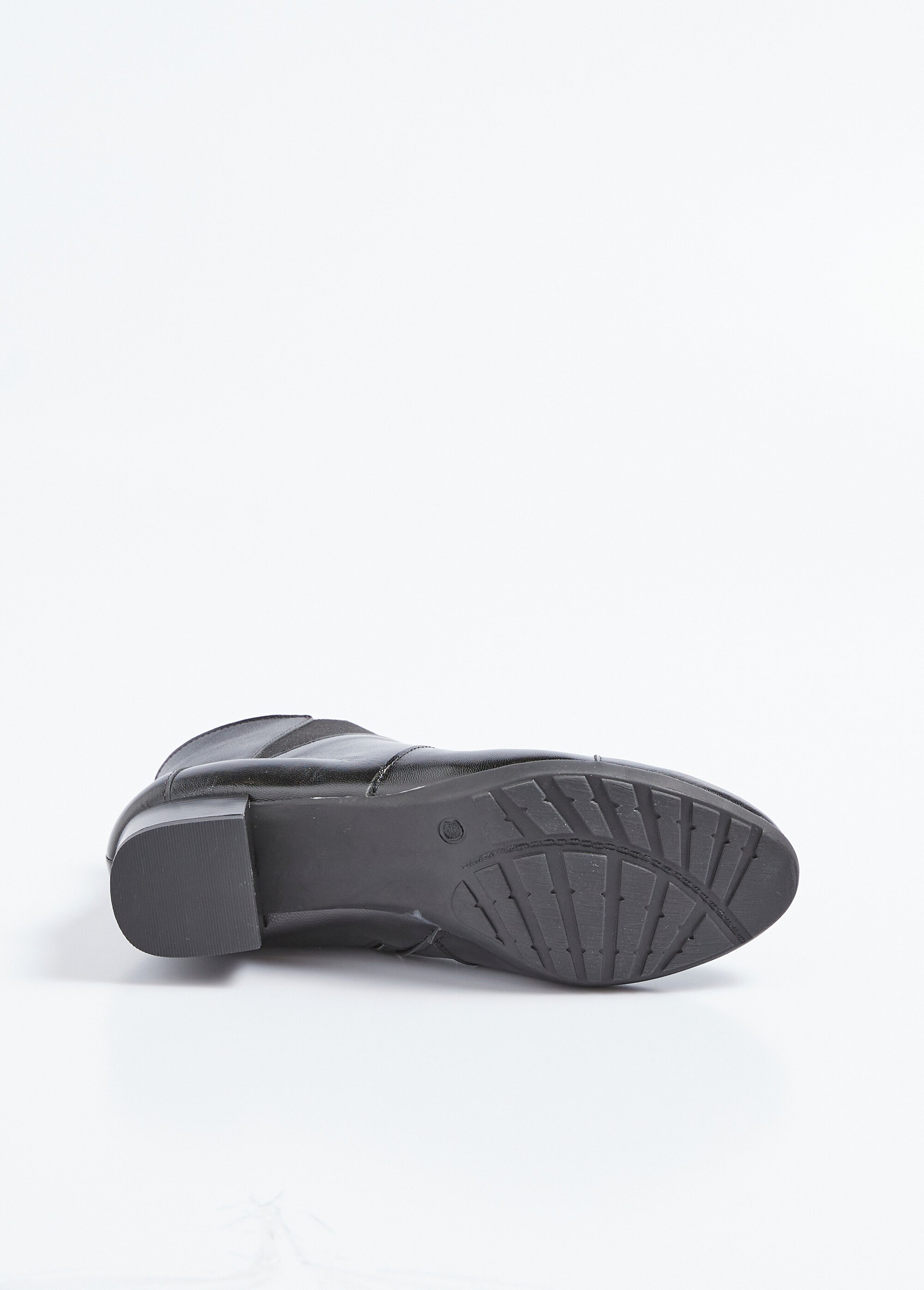 Boots zippées élastiquées Femme Noir OASIS UN1