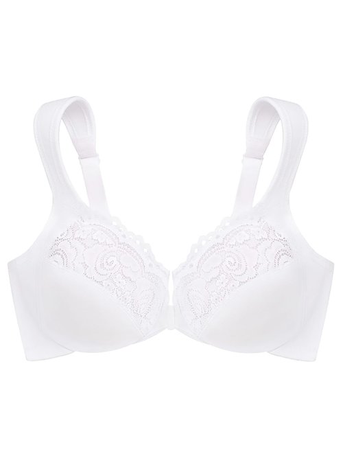Soutien-gorge WonderWire® avec armatures ouvert devant Femme Blanc VENTURI AP1