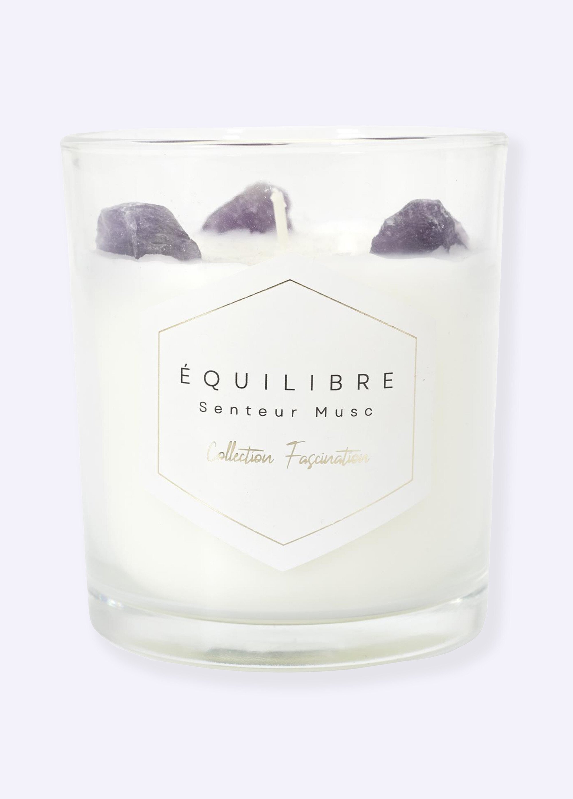 Grande bougie parfumée Pierres 10cm