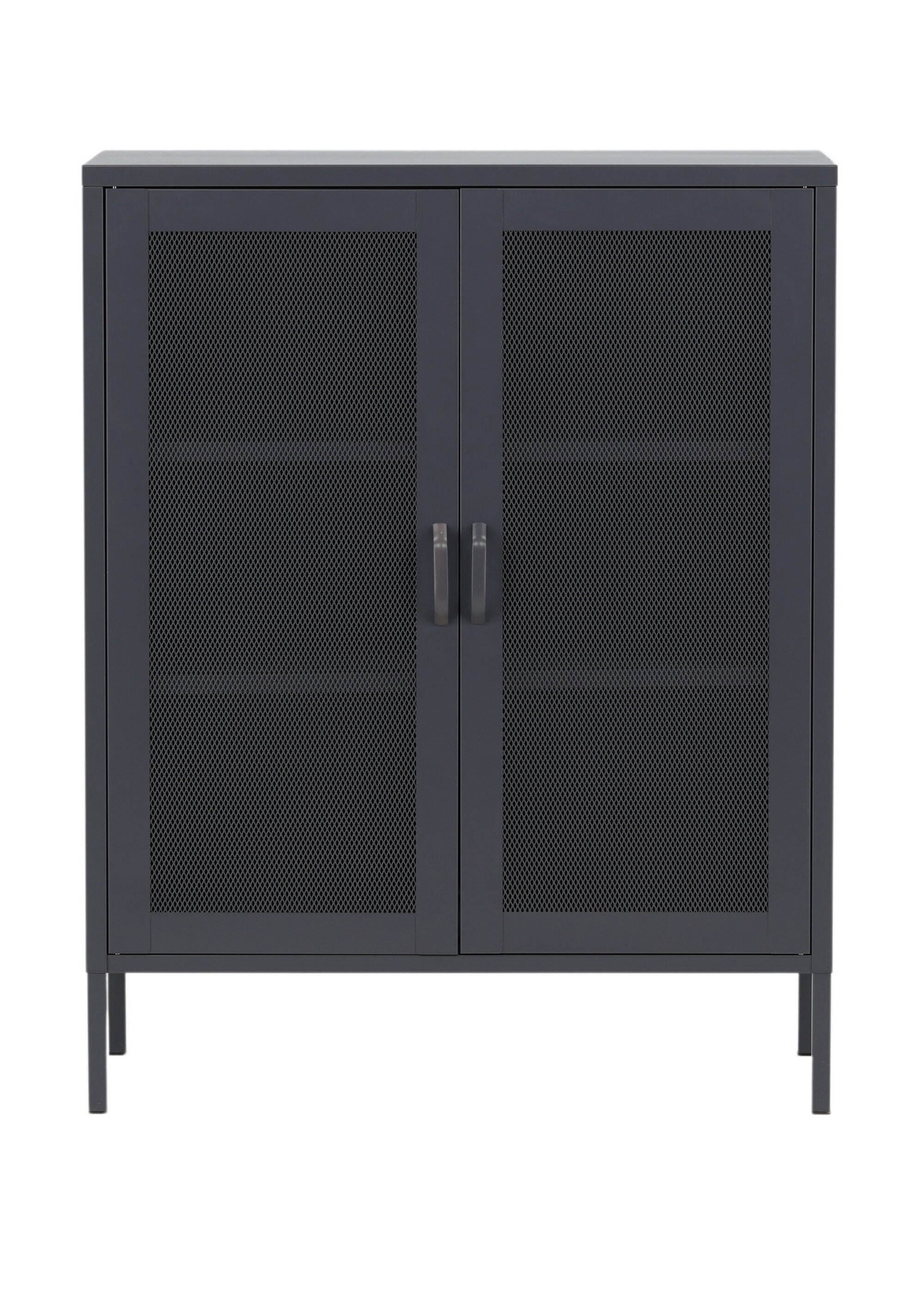 Meuble bas à portes grillagées, moyen