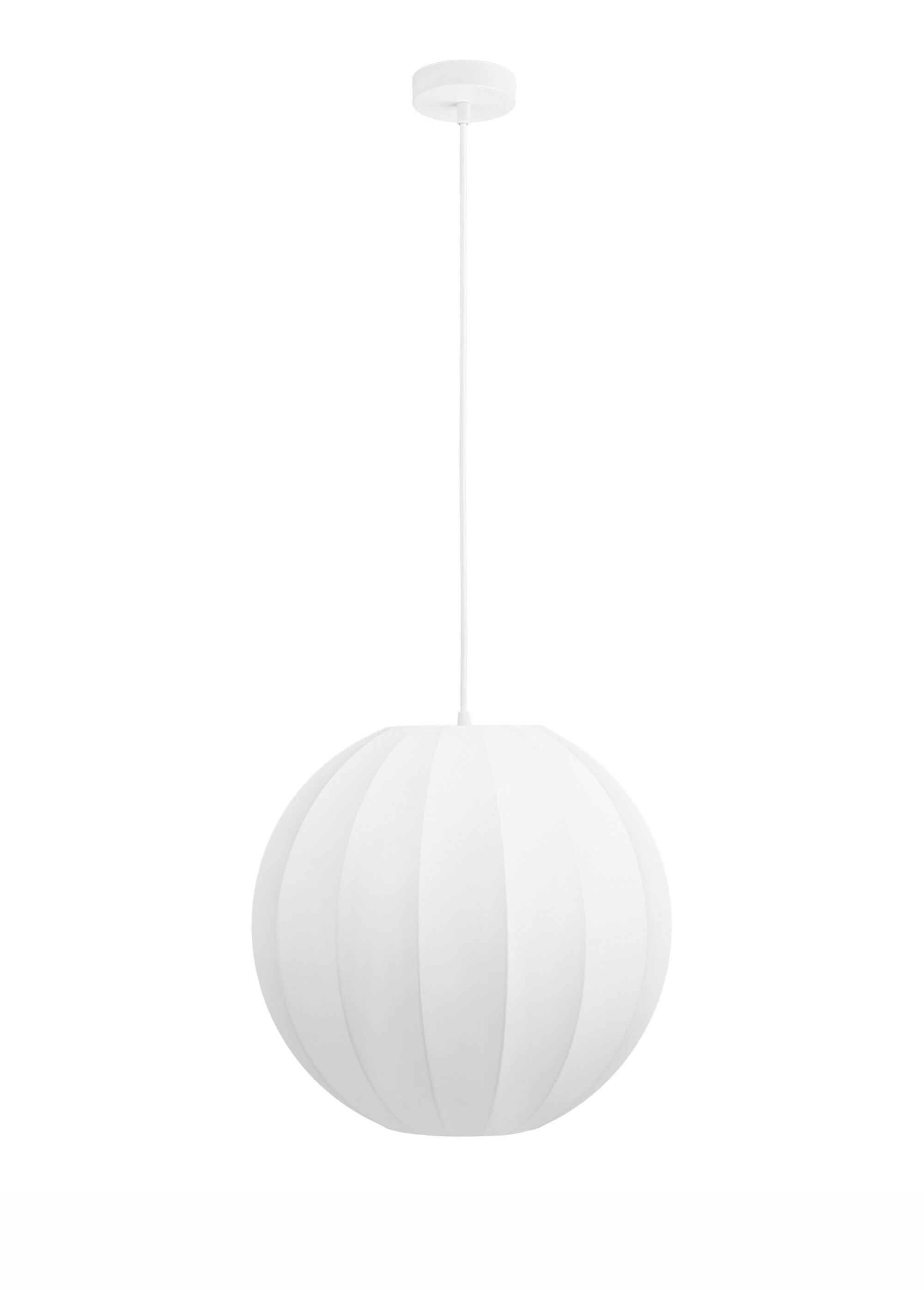 Suspension lumineuse ronde 40cm COVENTRY BLANC HN-6406301 FA1