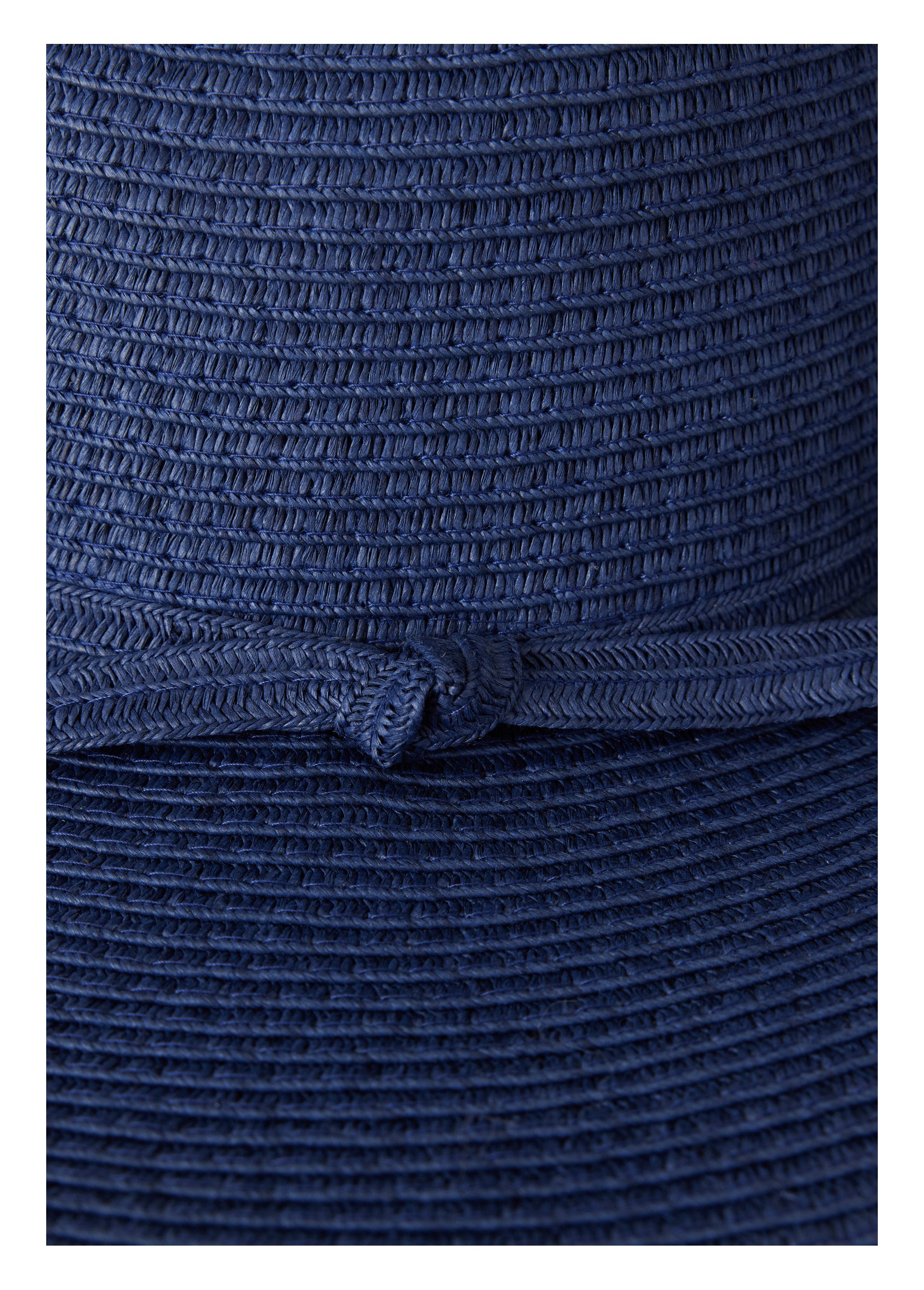 Chapeau de paille bleu marine Femme Bleu UCHAPE DE4