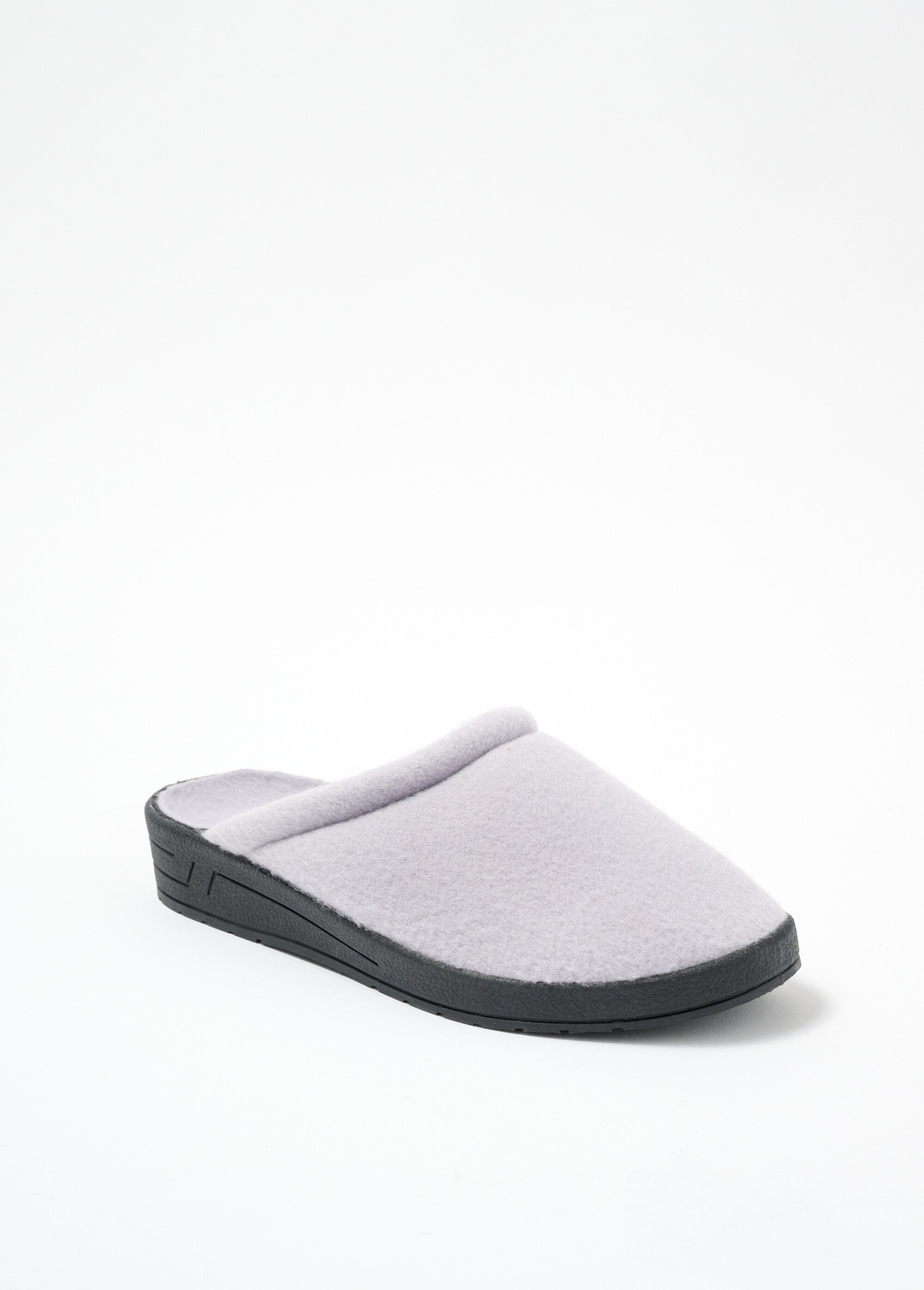 Chaussons mixtes mule largeur confort polaire