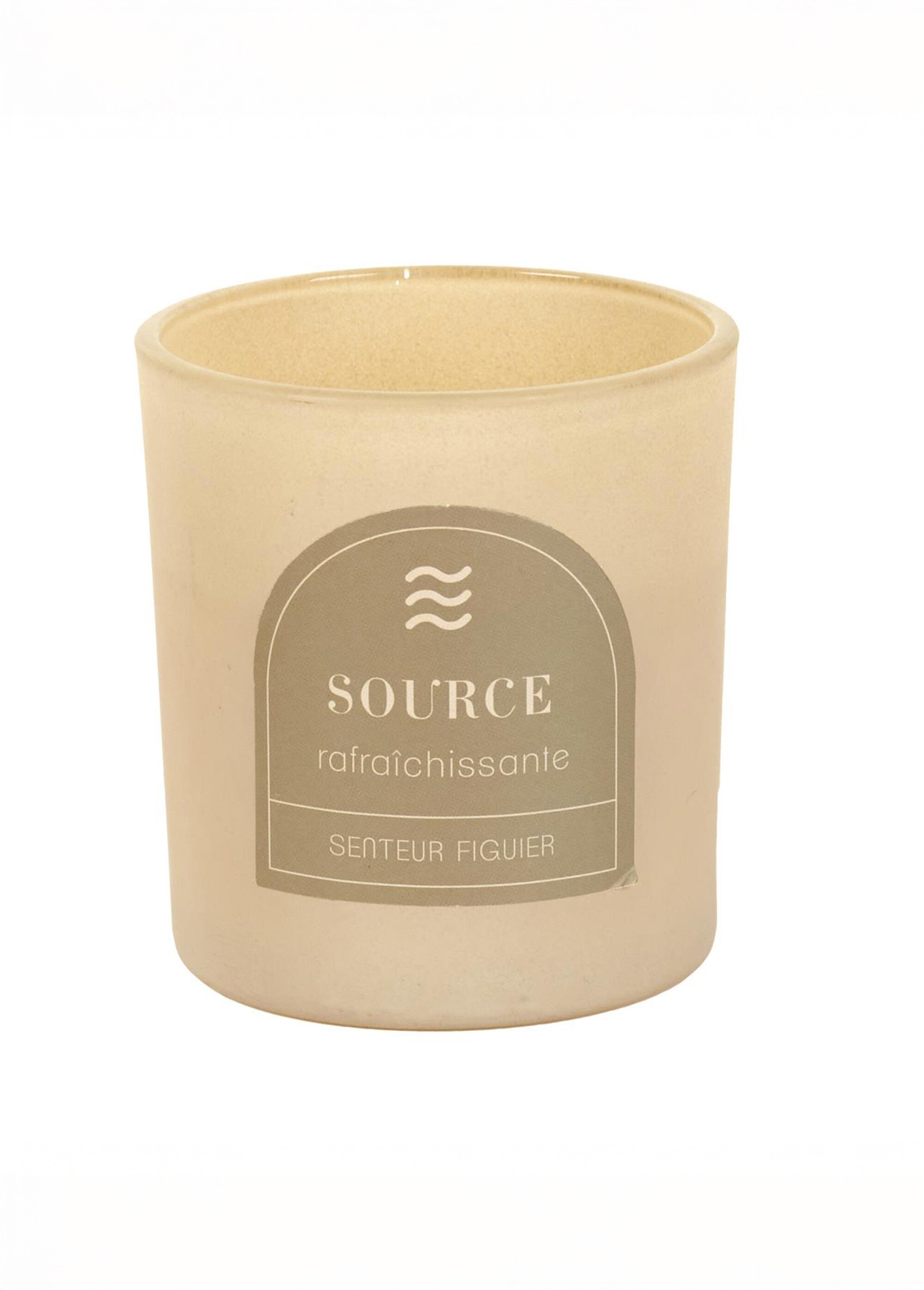 Coffret 4 bougies parfumées éléments naturels Rose CMP-BO0039 DE4