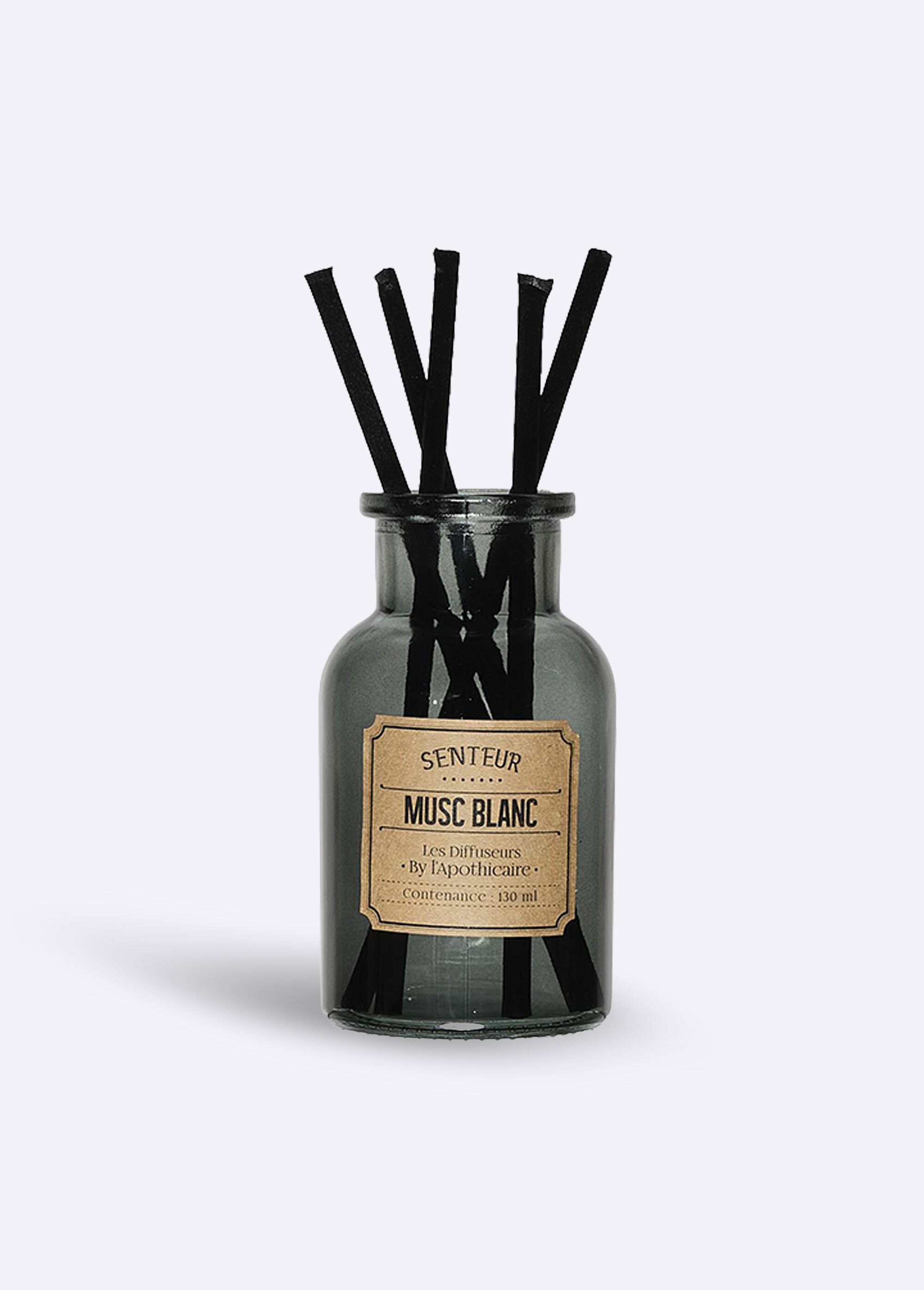 Diffuseur d'intérieur 130ml + tiges Blanc CMP-BO0155 FA1