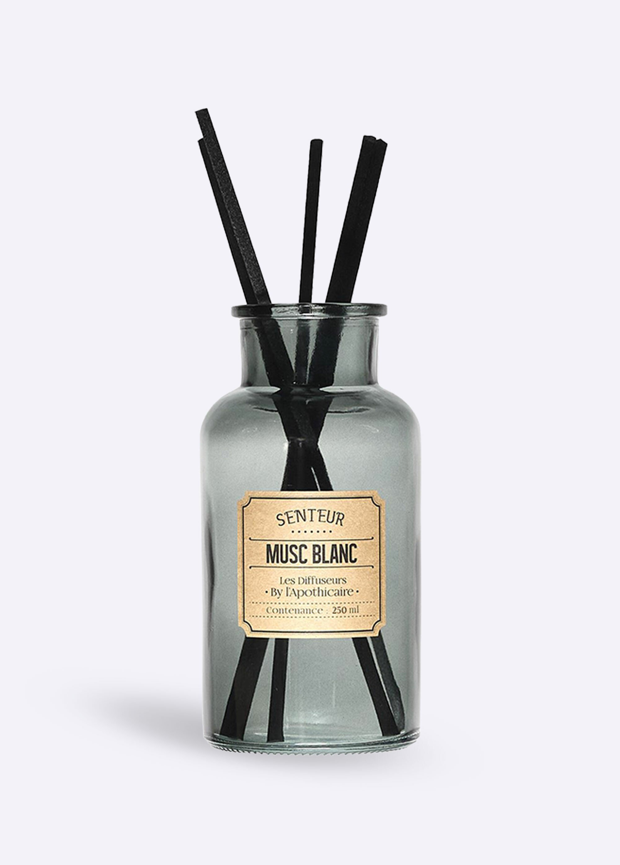 Diffuseur d'intérieur 250ml + tiges Blanc CMP-BO0154 FA1