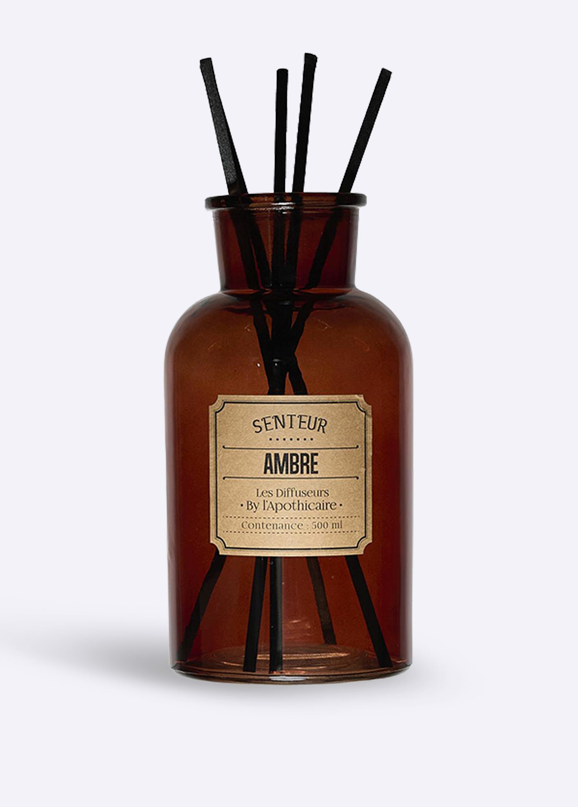 Diffuseur d'intérieur 500ml + tiges Marron CMP-BO0157 FA1