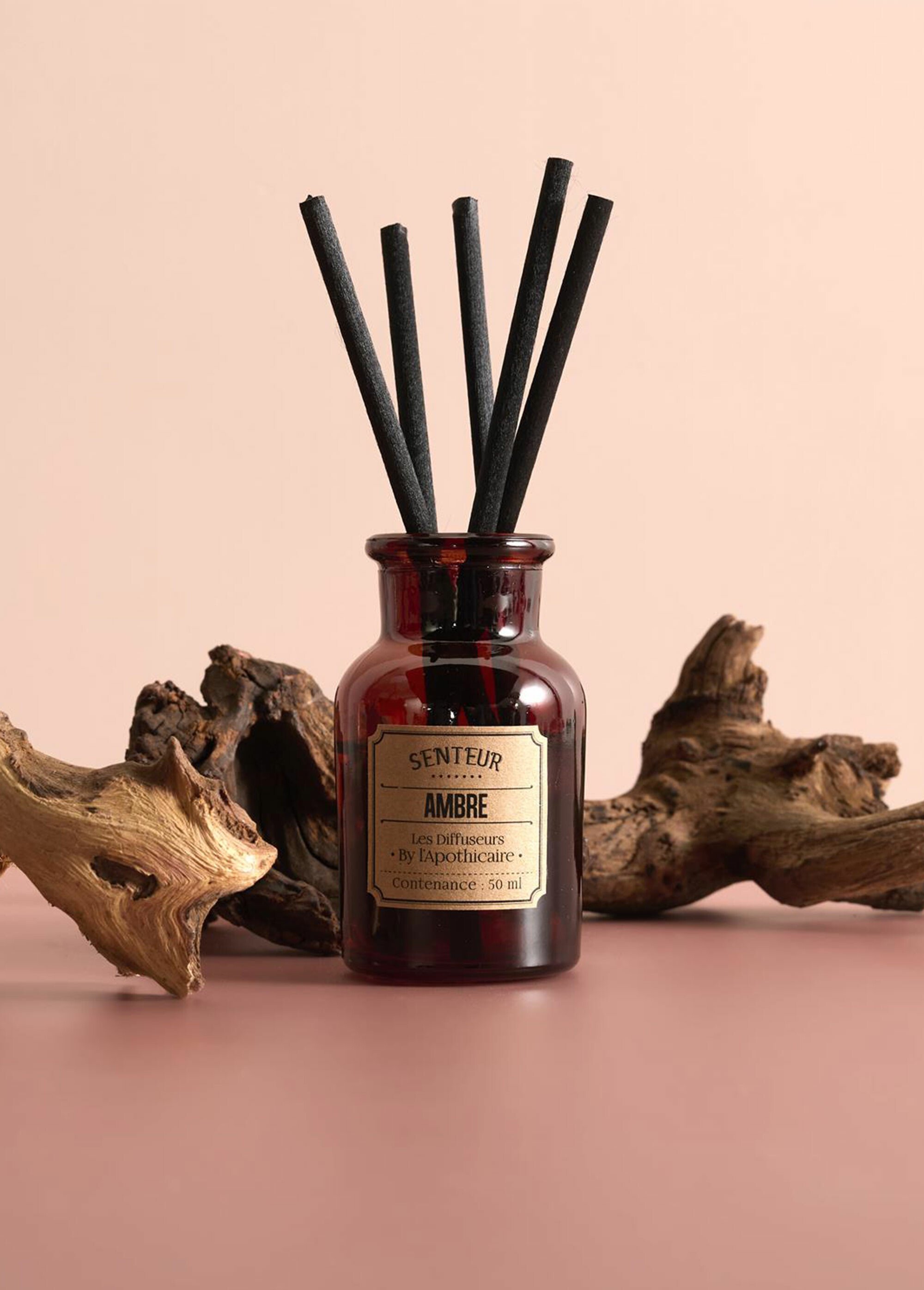 Diffuseur d'intérieur 50ml + tiges Marron CMP-BO0185 SI1