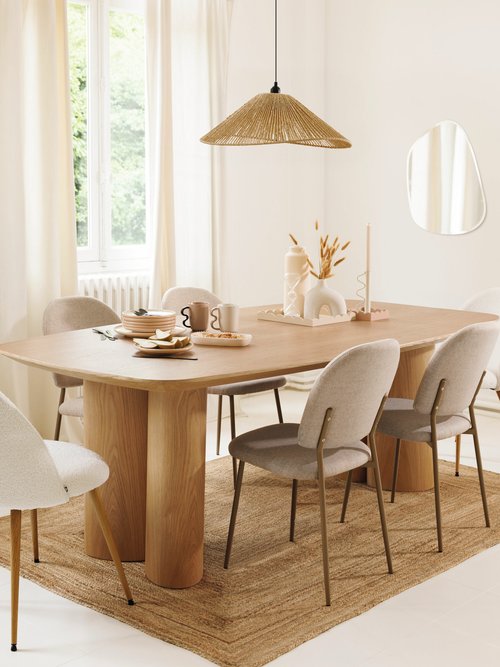 Grande suspension tressée torsadée MARRON JJA-202609 SI1