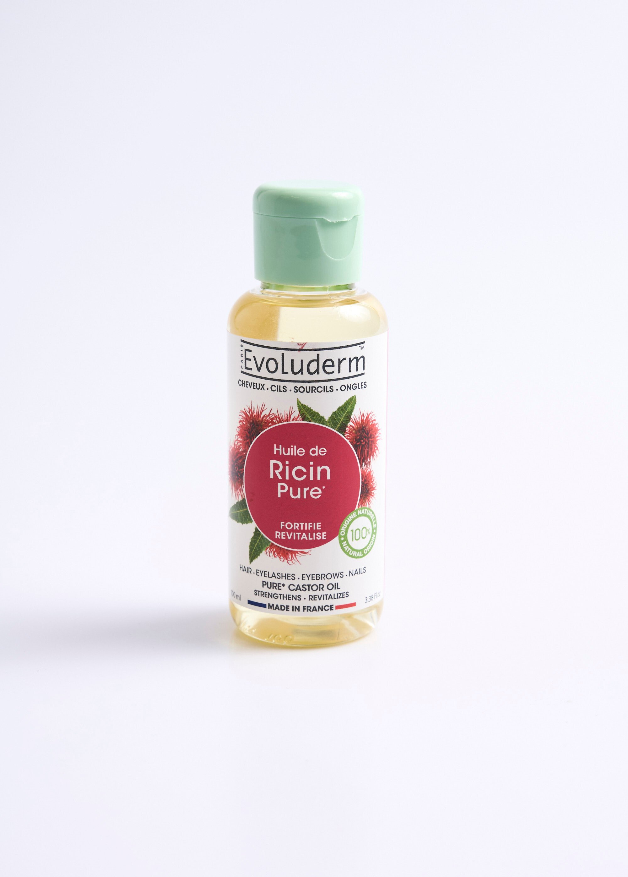 Huile naturelle et pure de ricin