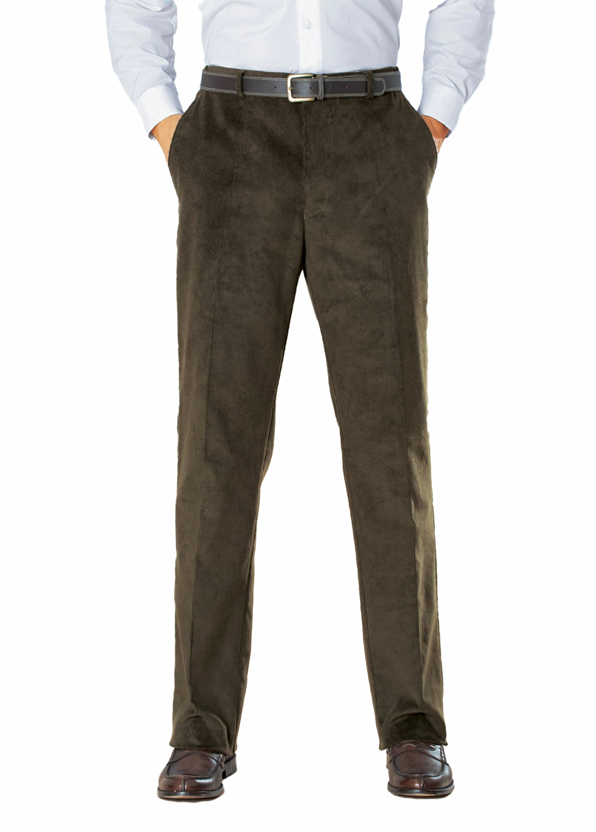 Pantalon extensible, côtés élastiqués