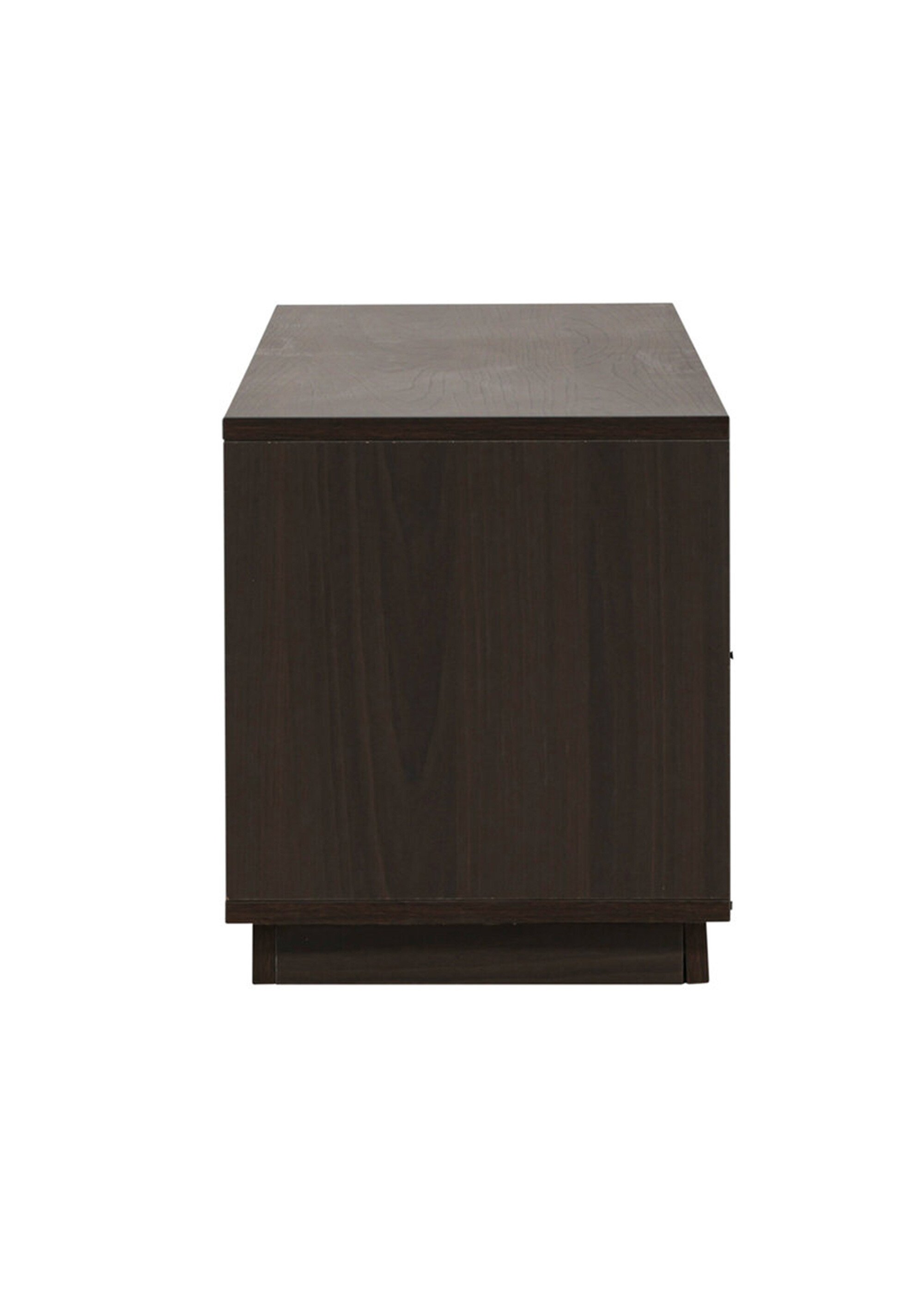 Meuble bas à poser façon banc MARRON VEN-30165-125 DE2