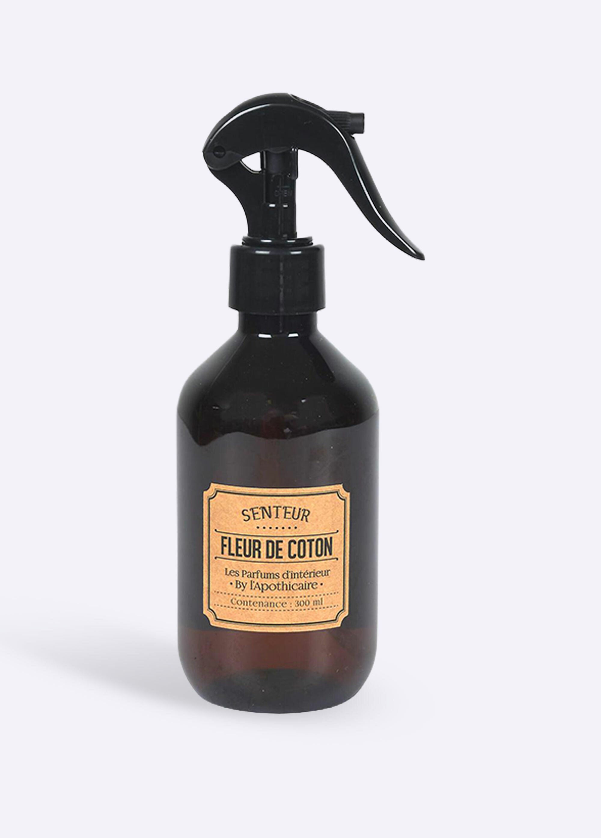 Spray d'intérieur parfumé verre ambré