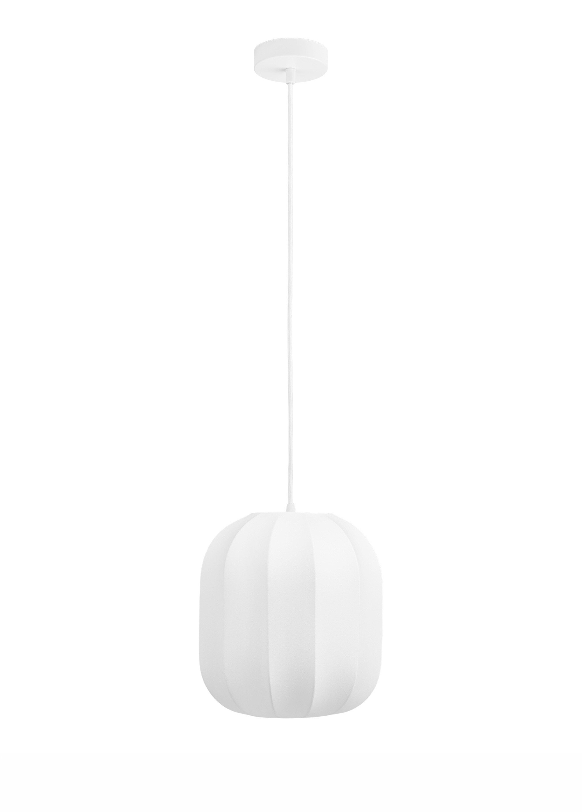 Suspension lumineuse allongée 25cm COVENTRY BLANC HN-6406303 FA1