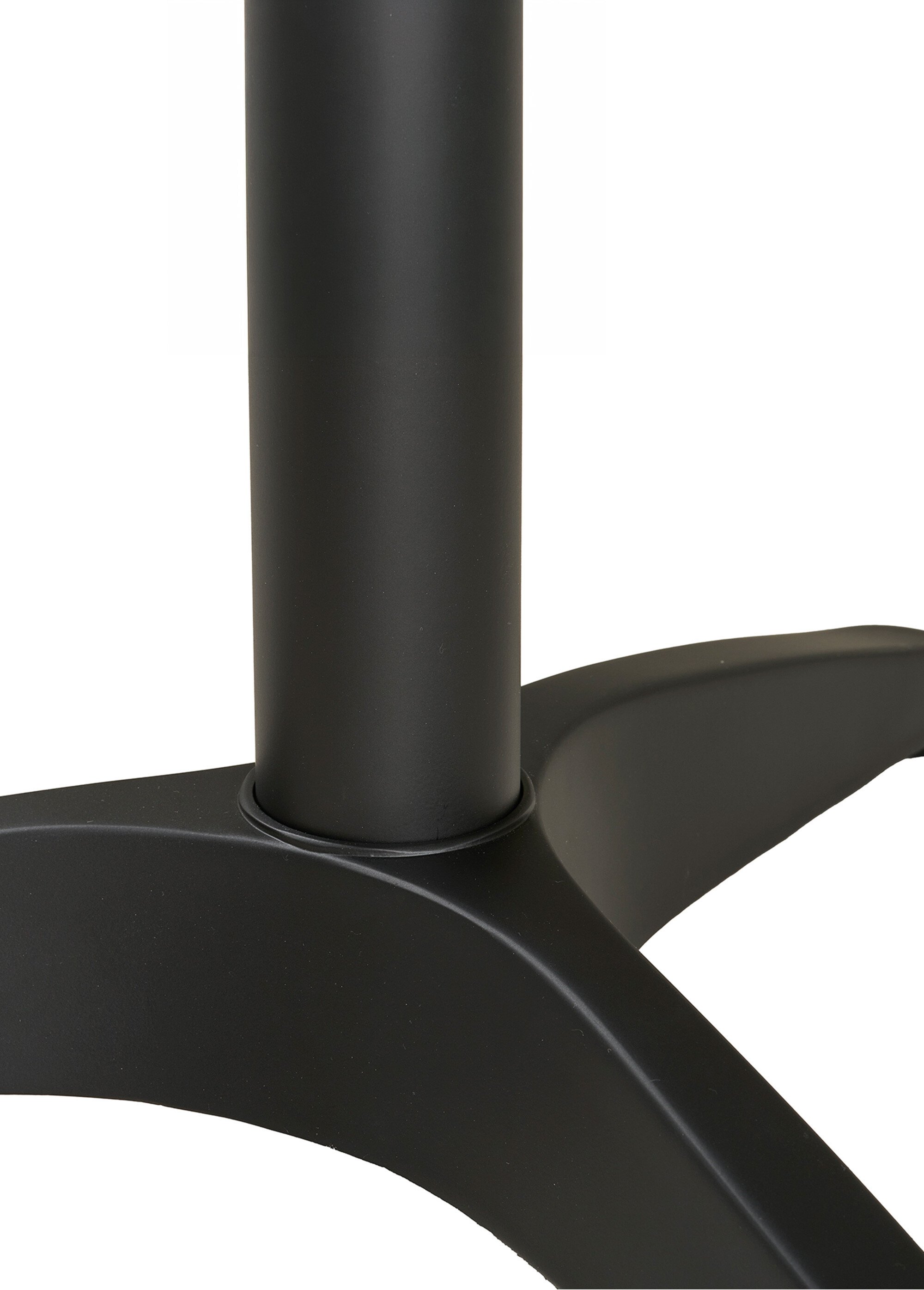 Table bistro ronde 60 cm, aspect marbre NOIR HN-7501176 DE3