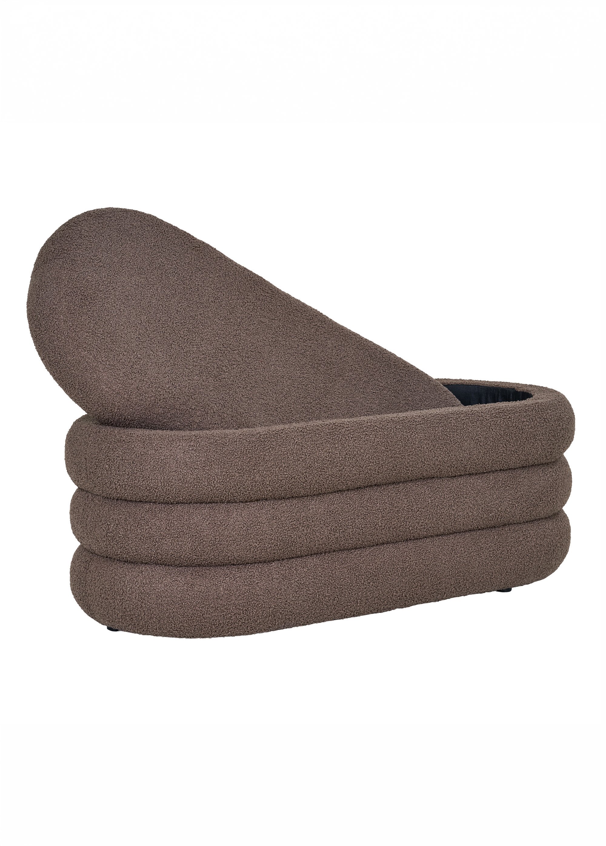 Banc en maille bouclette DARTFORD MARRON HN-1409095 DE2