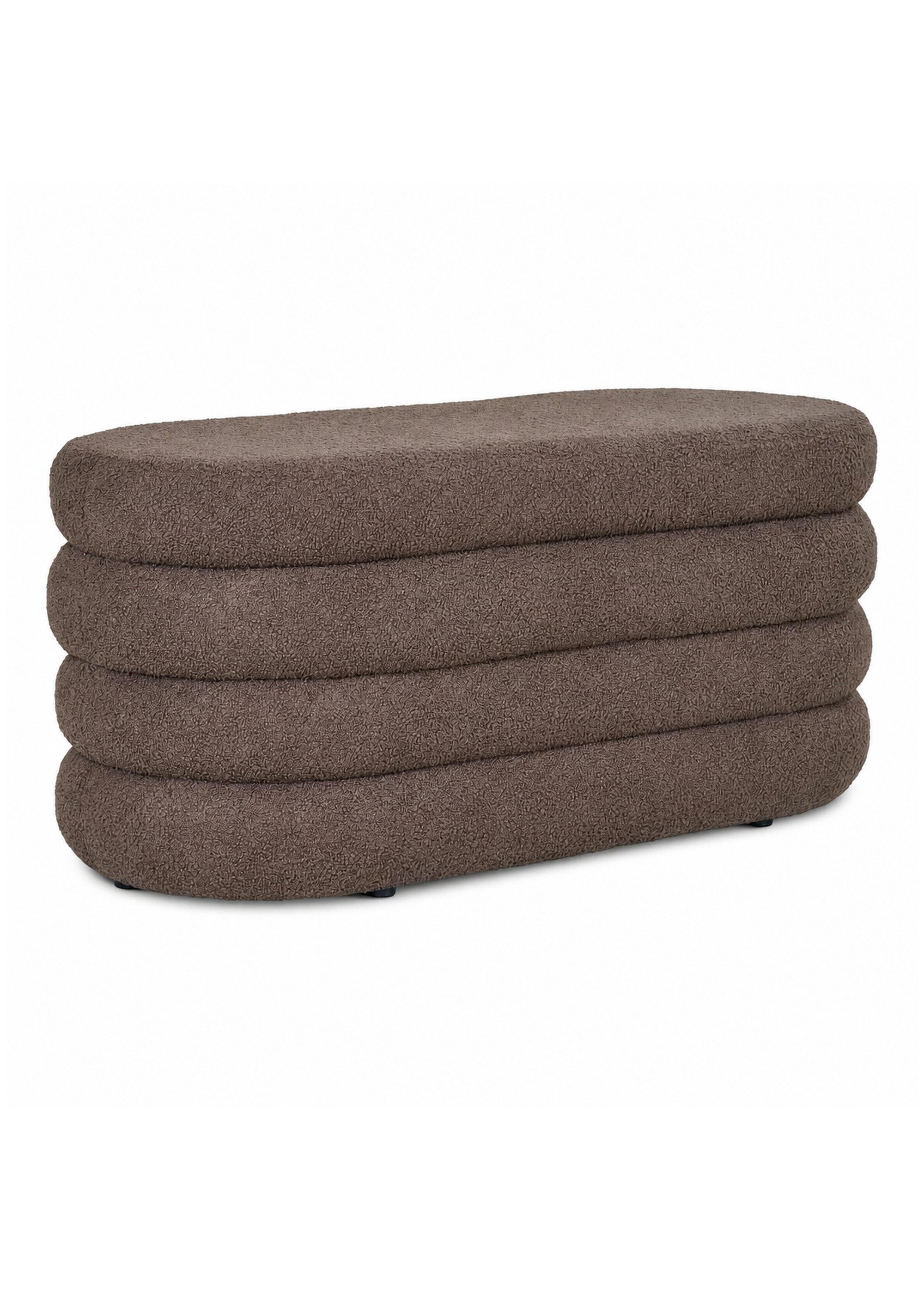 Banc en maille bouclette DARTFORD MARRON HN-1409095 FA1