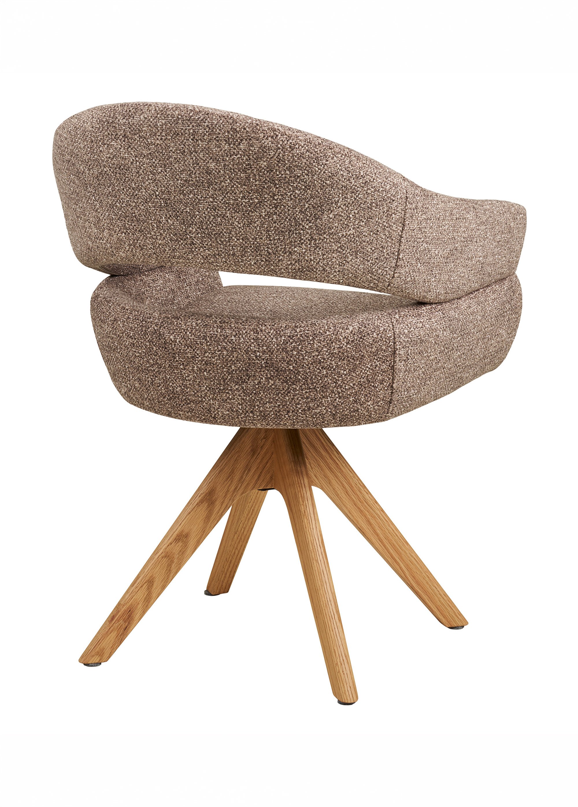 Chaise pivotante en tissu DOVER, 1M