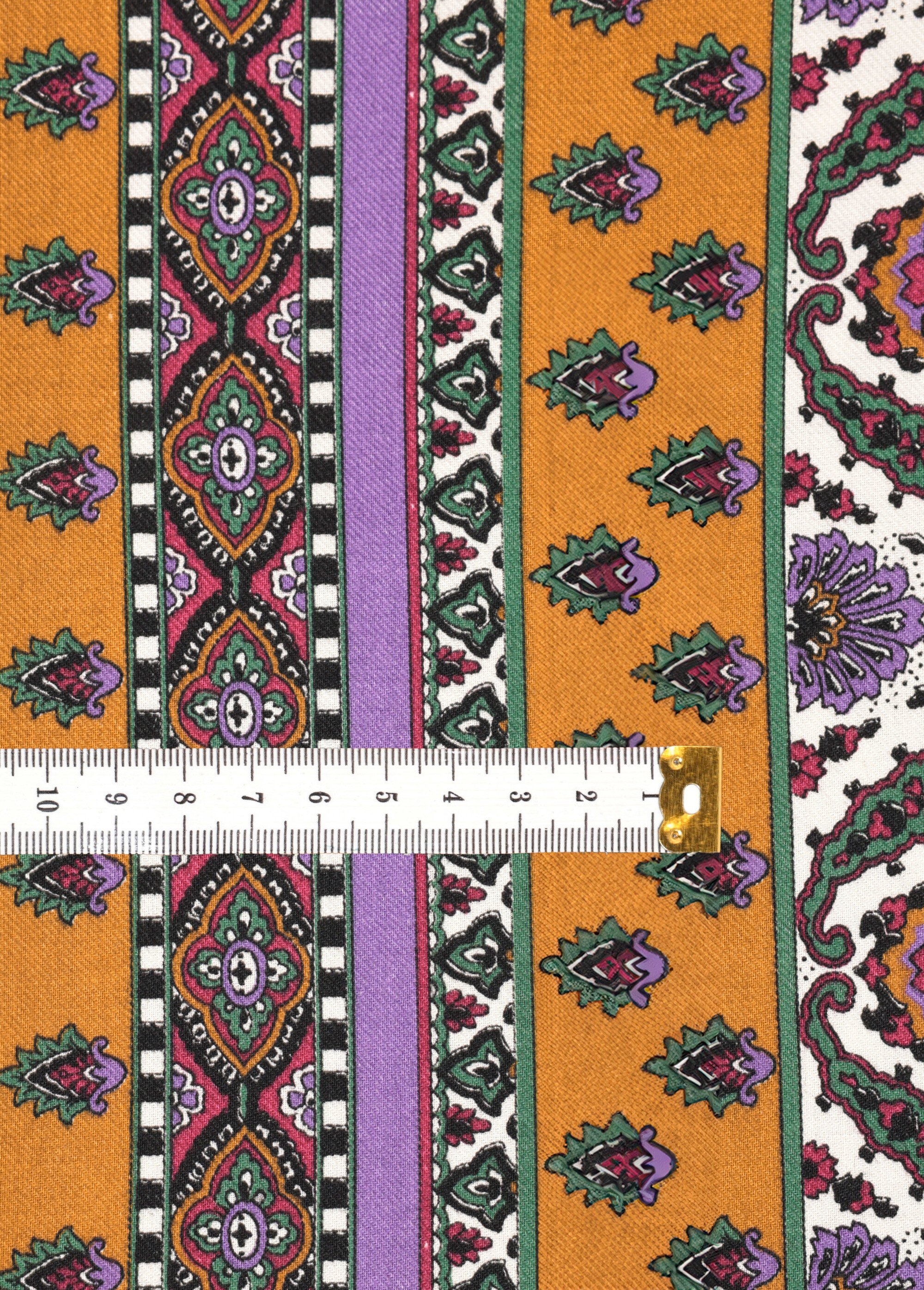 Coupon tissu motif cachemire, Devarana