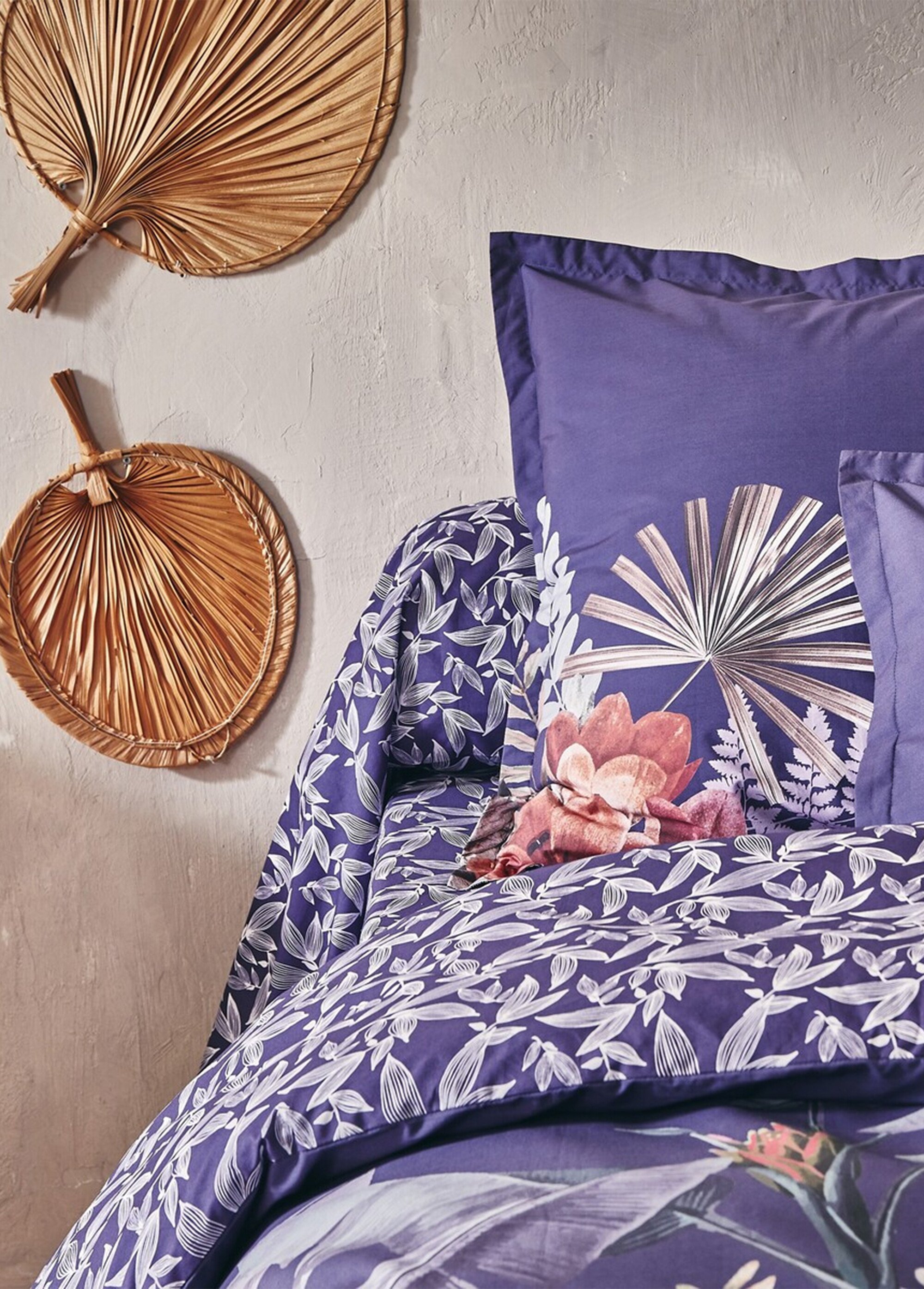 Drap housse percale de coton BALI