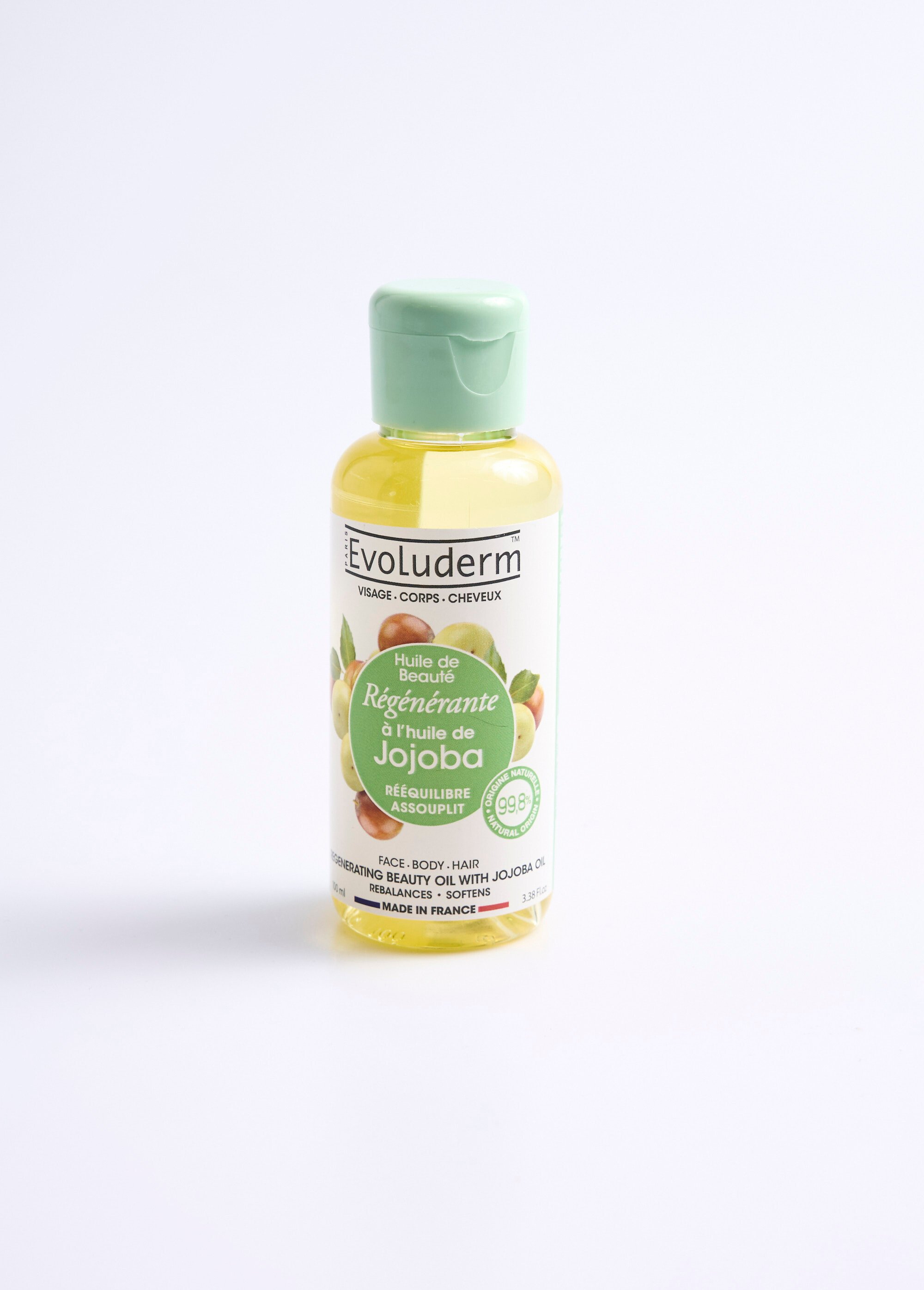 Huile de beauté régénérante au jojoba