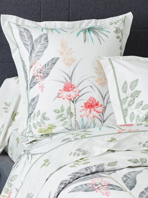 Taie percale de coton MADININA Gris MADININA-TAIE DE2