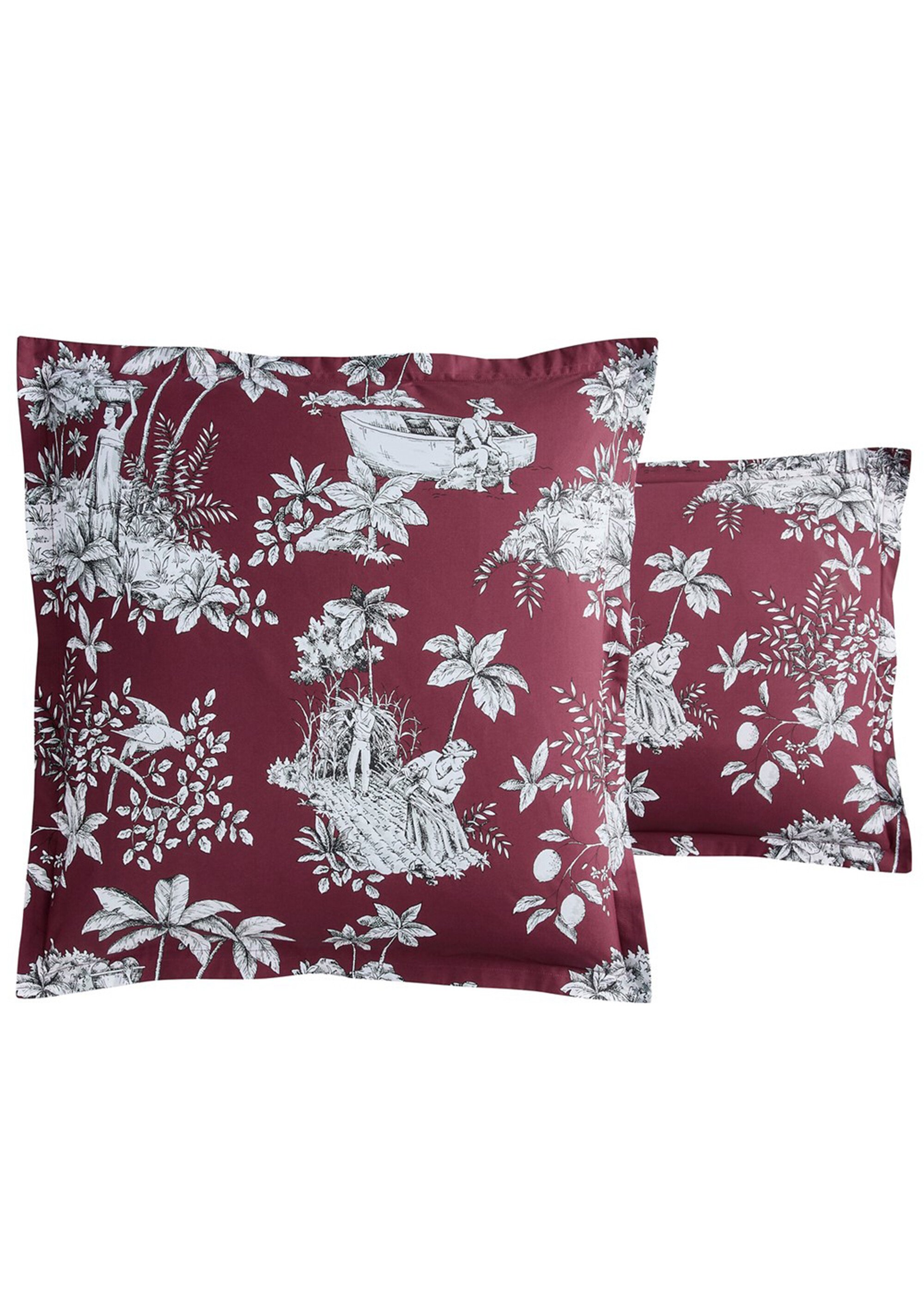 Taie percale de coton MARTINIQUE