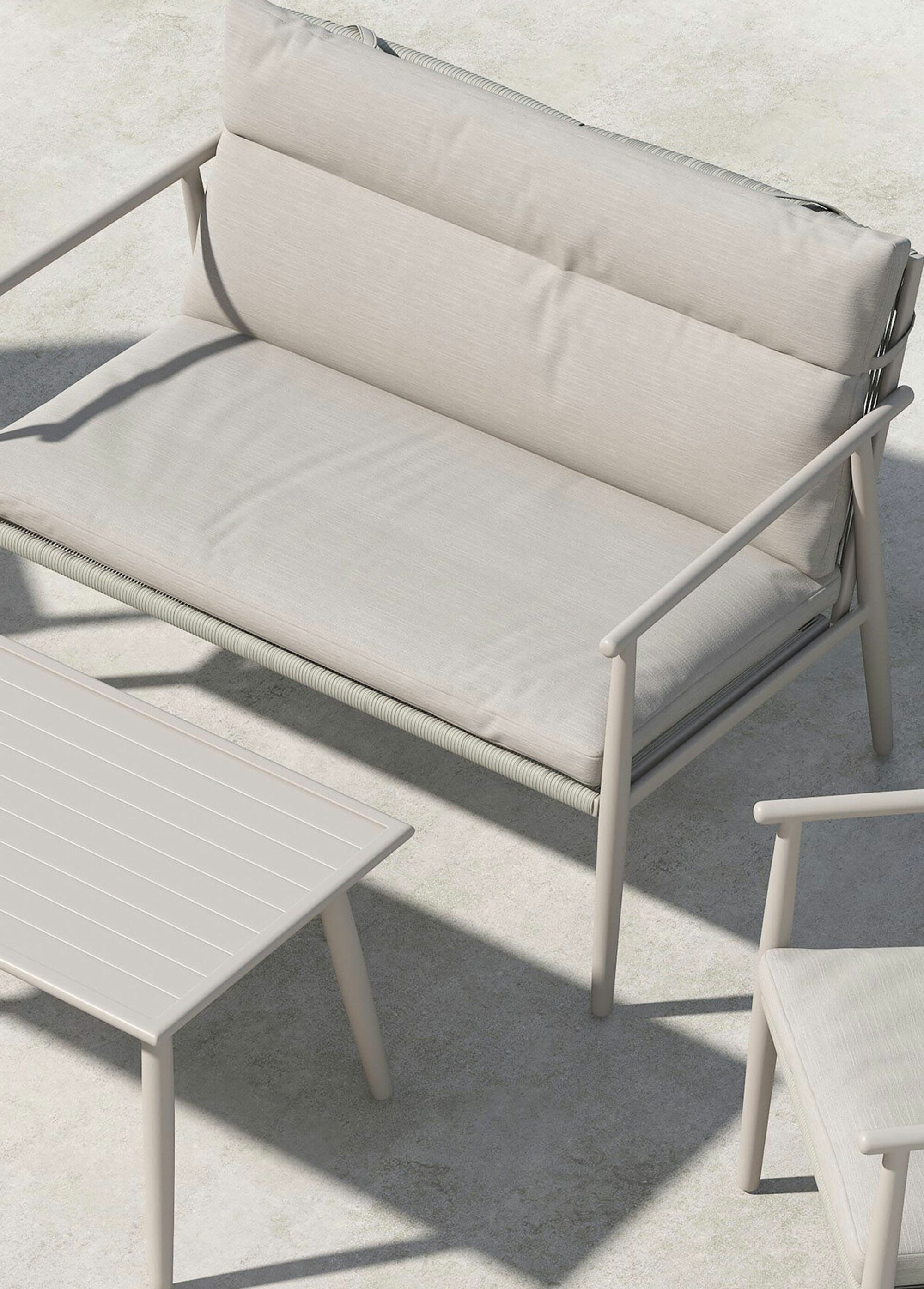 Set Canapé + 2 Fauteuils + Table basse