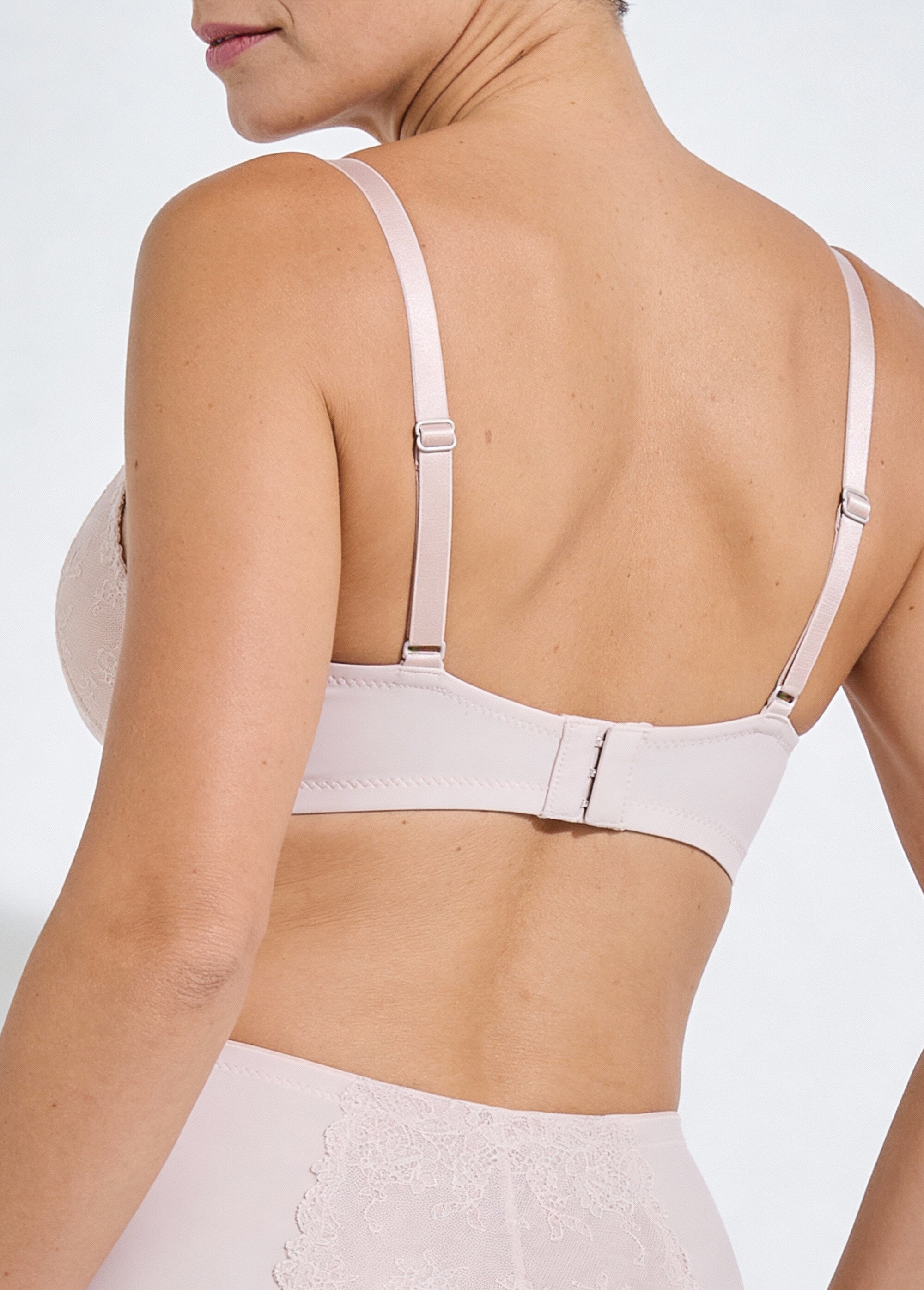 Soutien-gorge paddé avec armatures dentelle Femme Beige VITORIA DO1