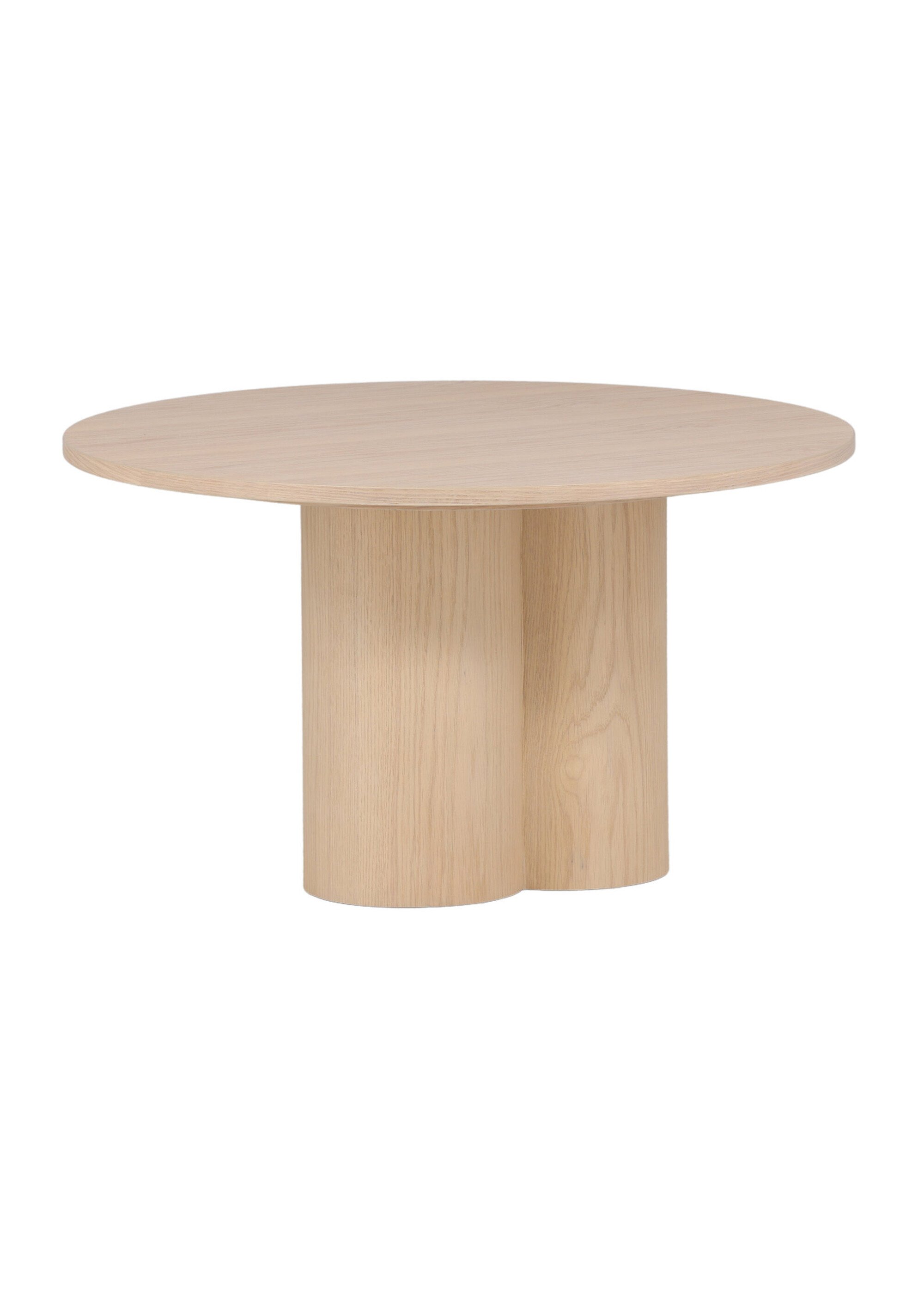 Table basse bois clair, pied fantaisie BLANCHI VEN-15009-101 DE3