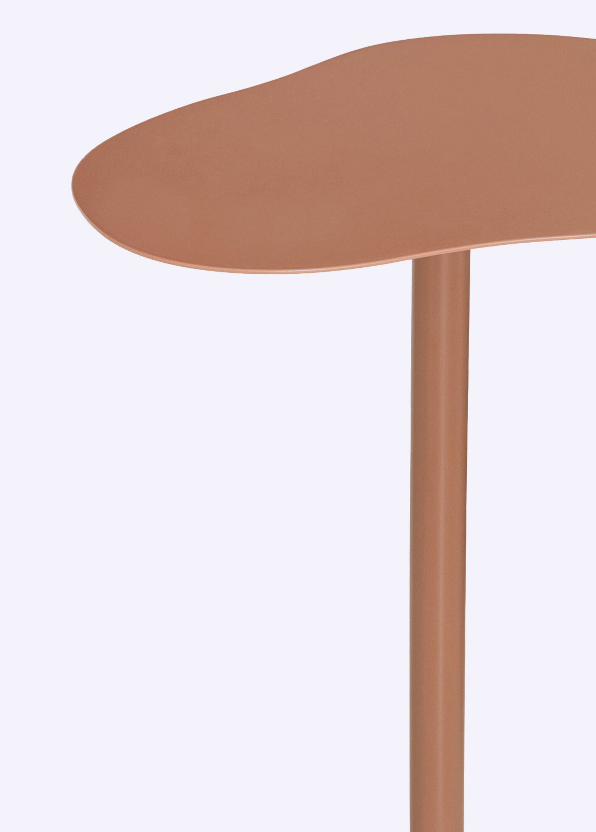 Table d'appoint métal, forme organique CUIVRE JJA-213076C DE1
