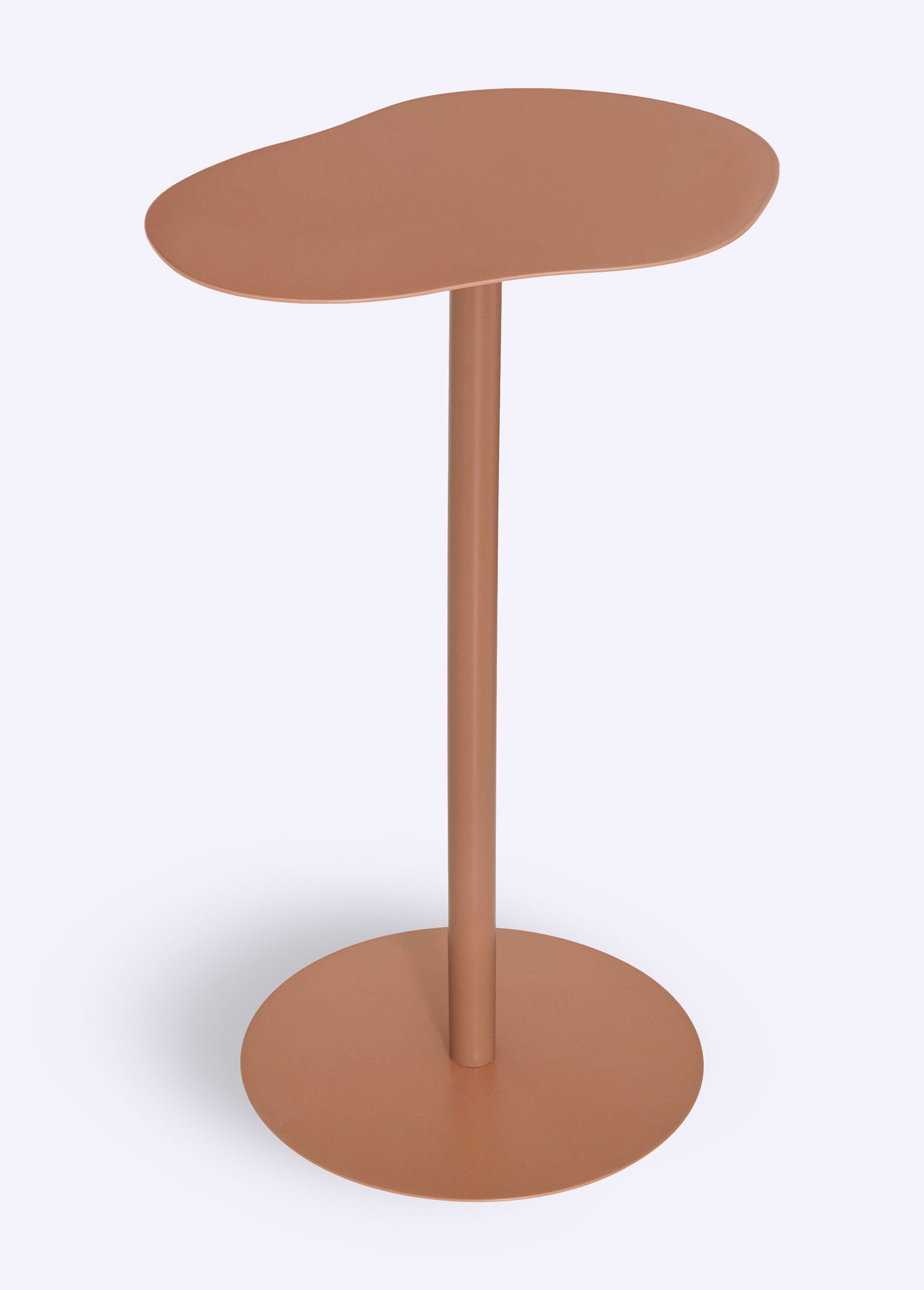 Table d'appoint métal, forme organique CUIVRE JJA-213076C FA1
