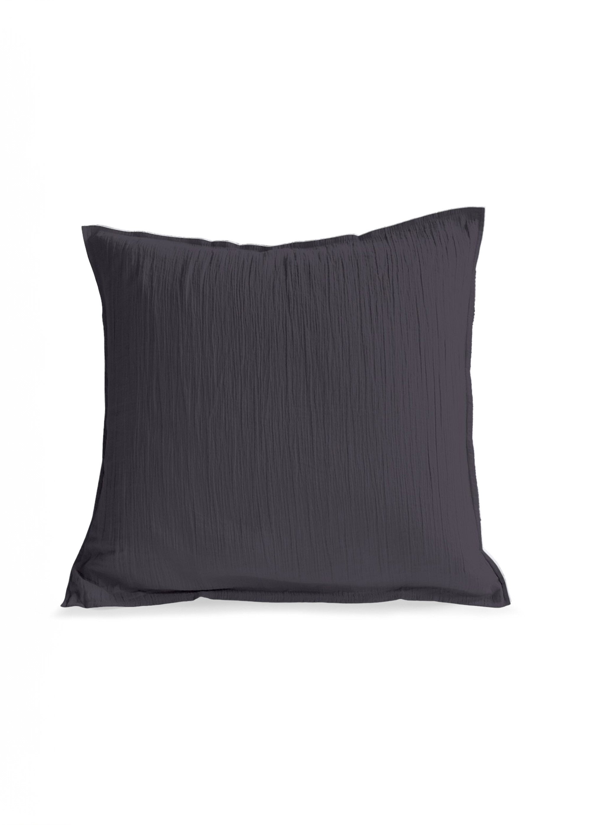Taie gaze de coton uni GAZE Gris GAZE-COT-TAIE FA1