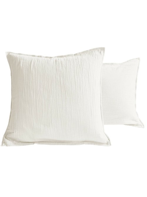 Taie gaze de coton uni GAZE Beige GAZE-COT-TAIE DE4