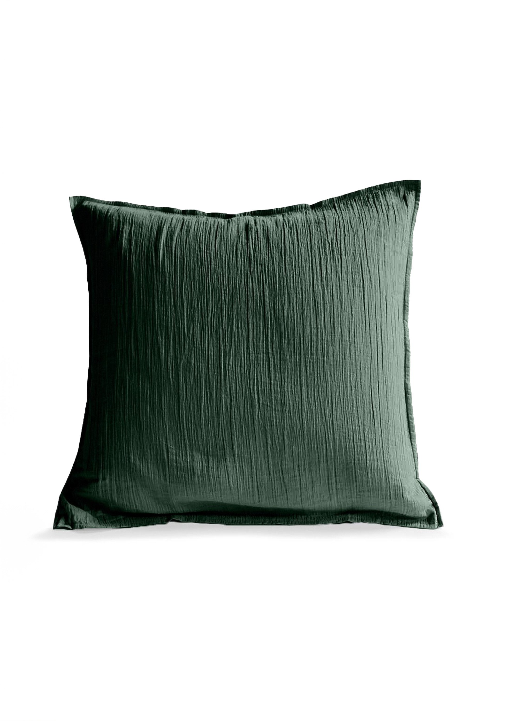 Taie gaze de coton uni GAZE Vert GAZE-COT-TAIE FA1