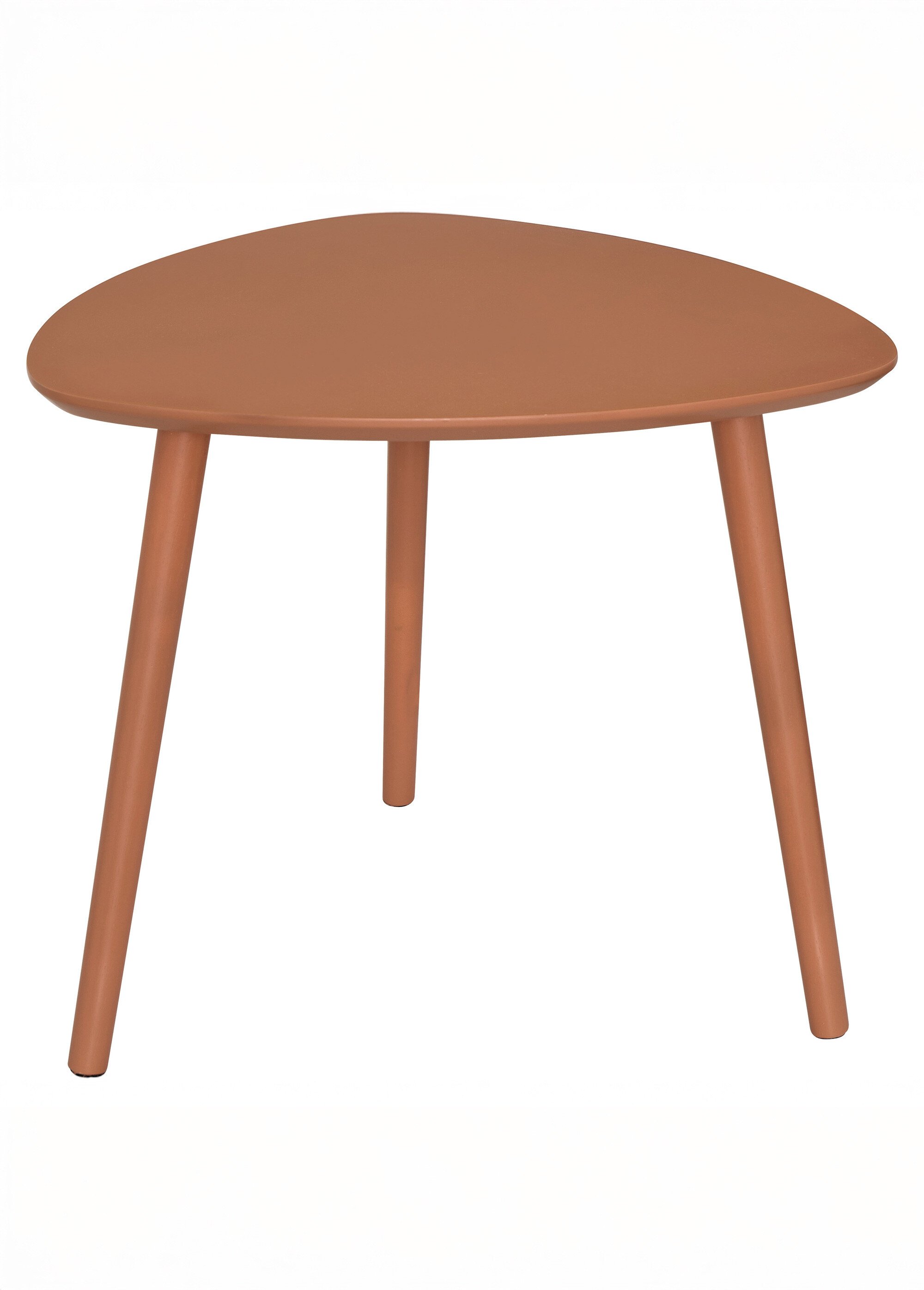 Trio de tables gigognes formes épurées MARRON JJA-157052I DE2