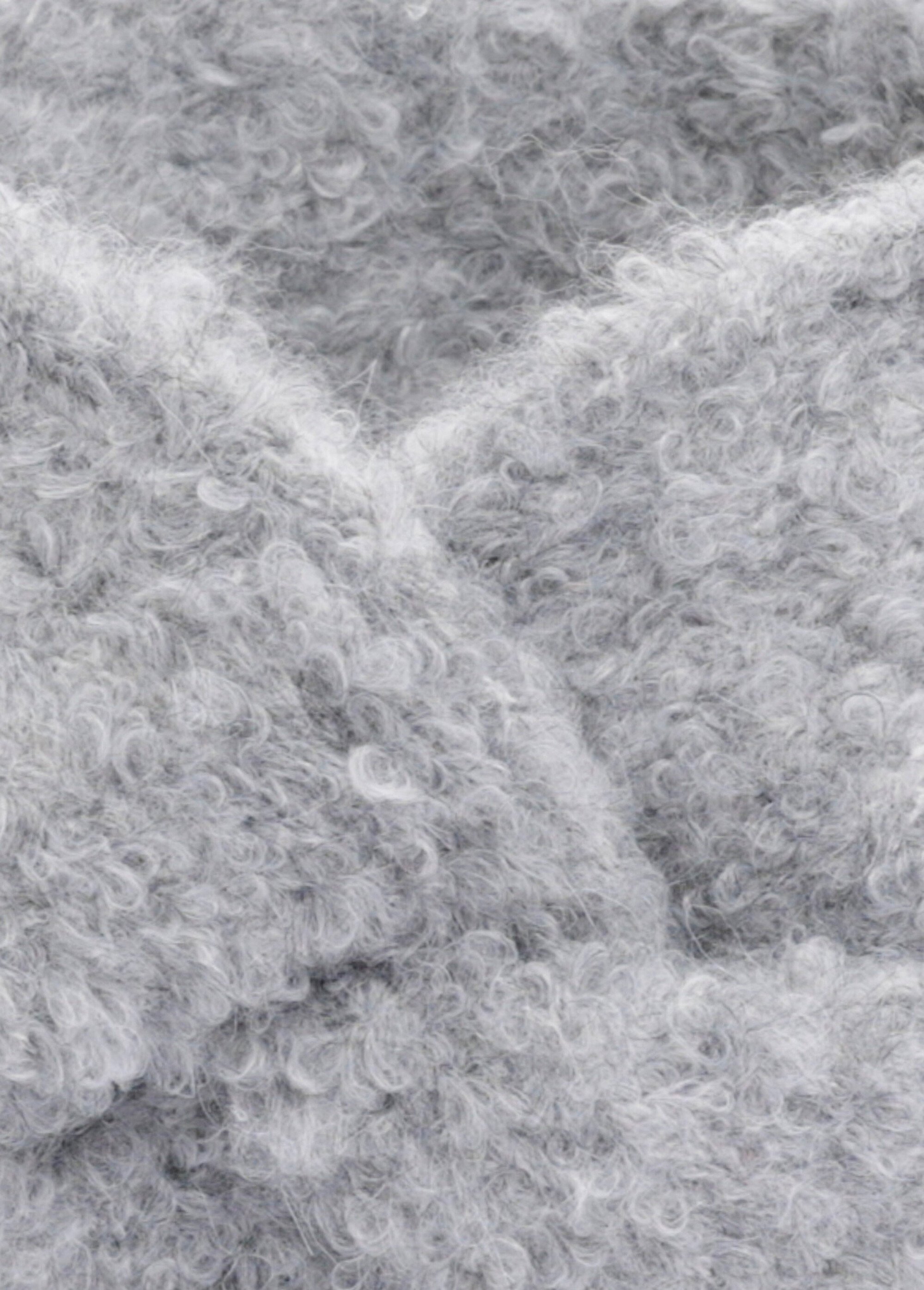 Bandeau chaud en maille mousseuse