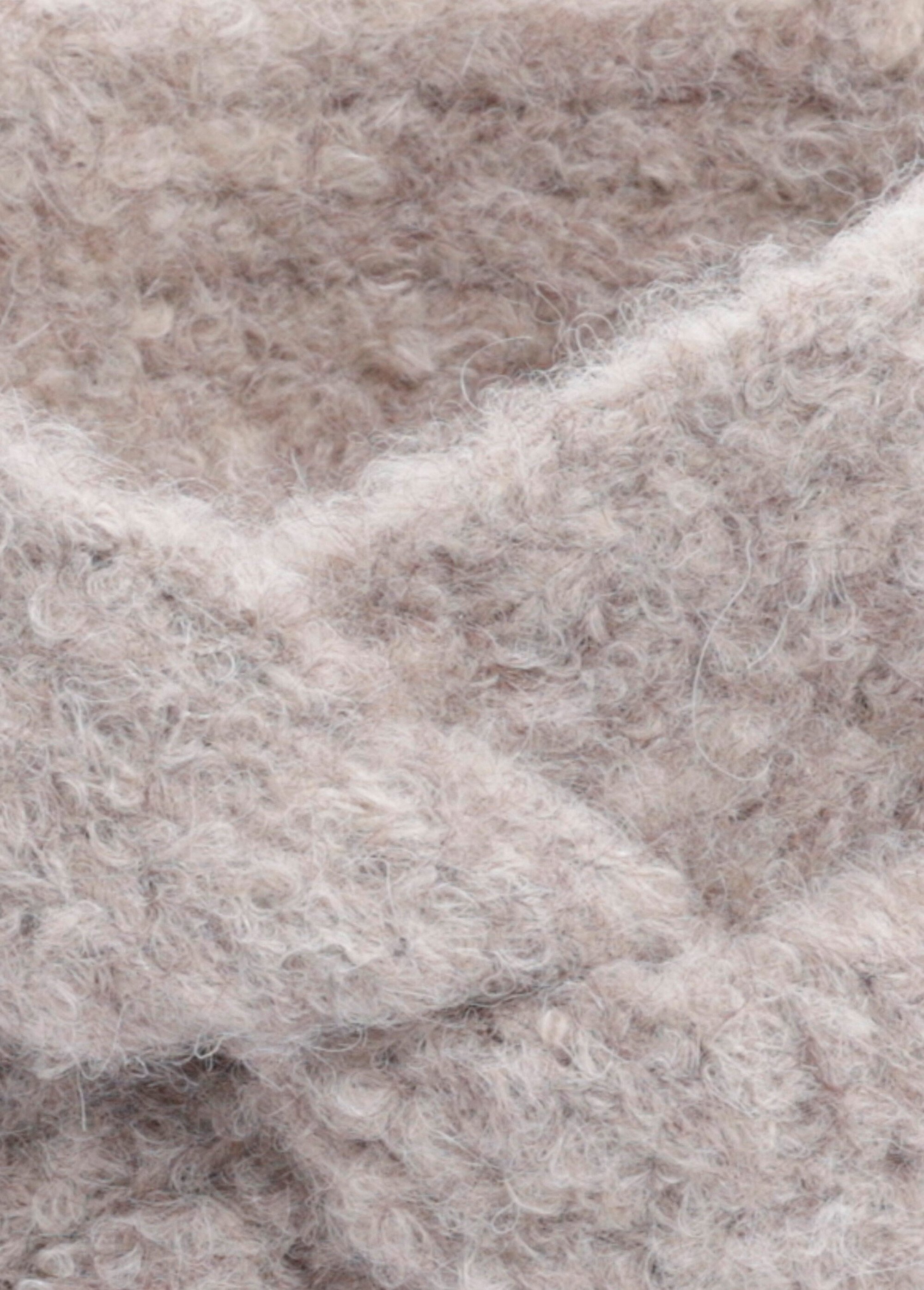 Bandeau chaud en maille mousseuse Femme Marron NES180HBW2508 DE1