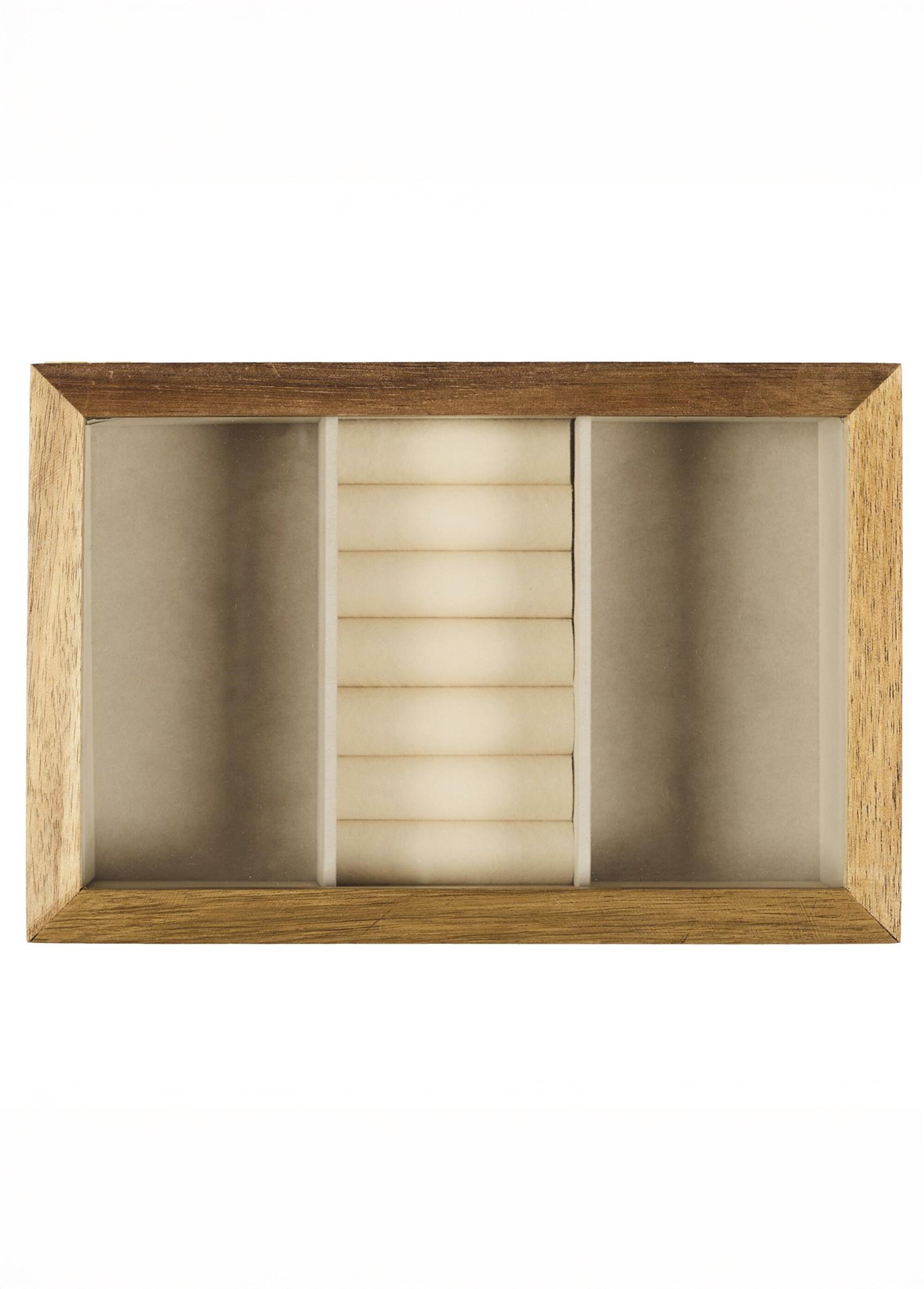 Boite à bijoux bois, couvercle verre 1B BOIS CMP-HD0022 OV1