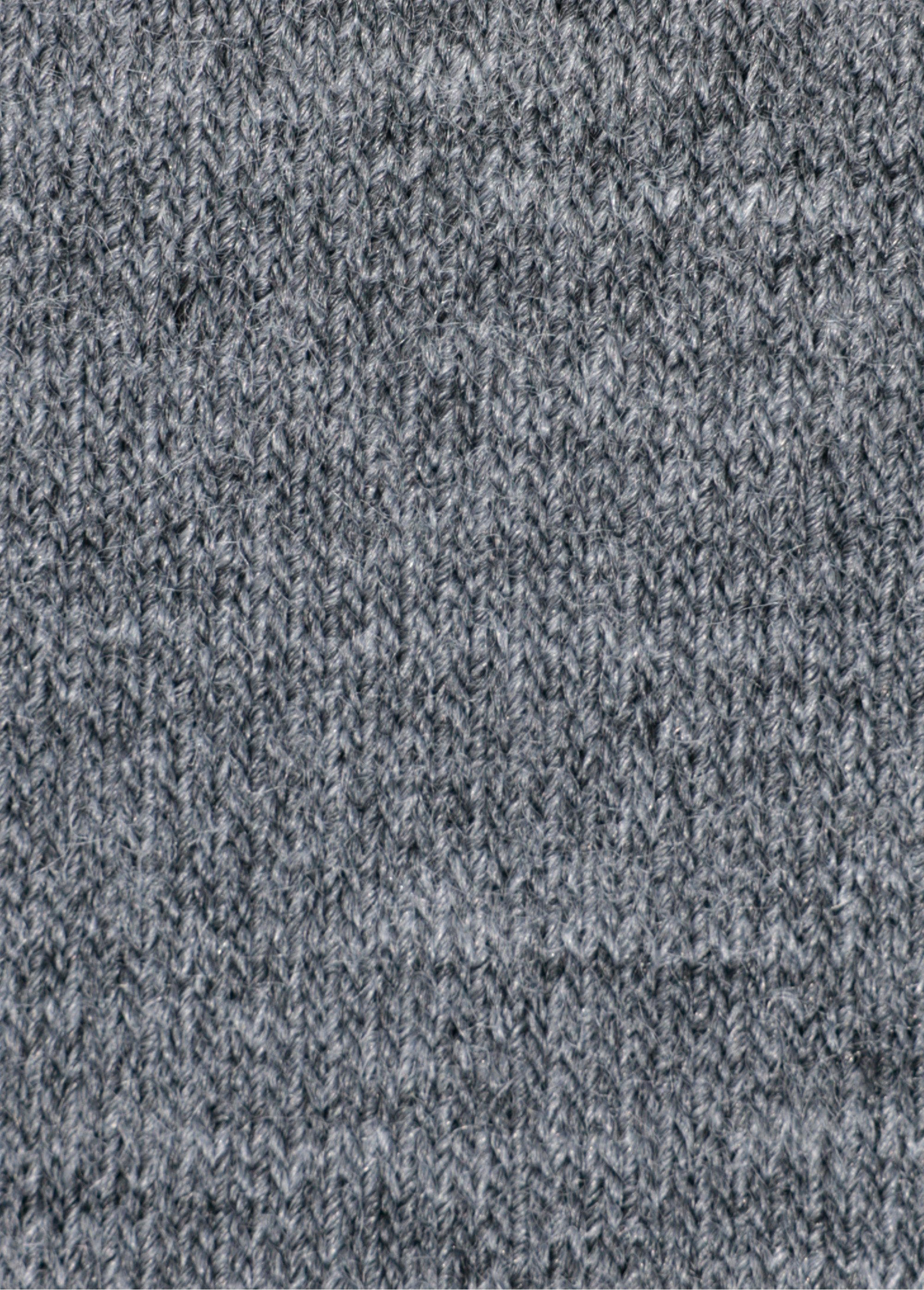 Coupon tissu habillement, jersey chiné GRIS COT149095 DE2