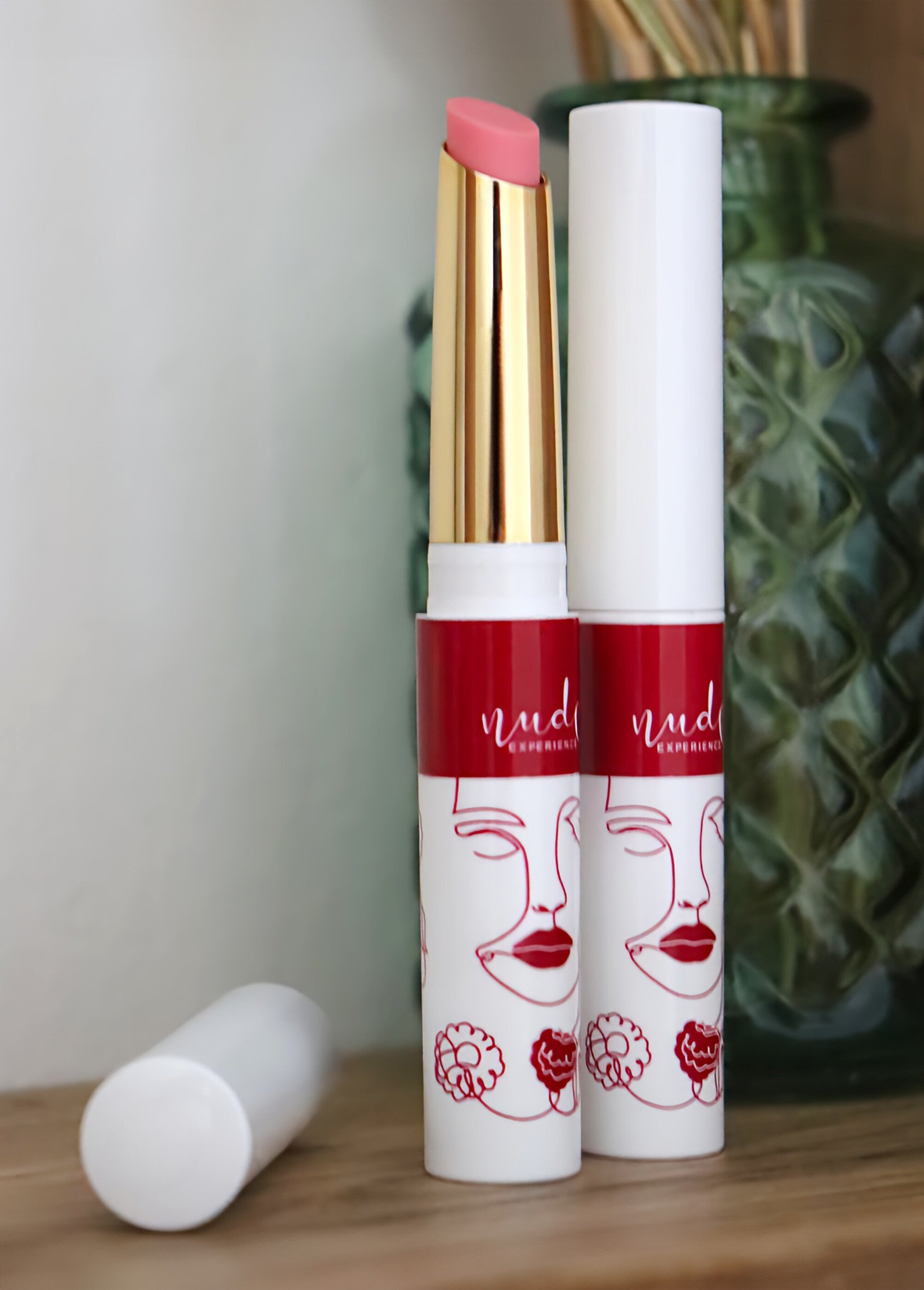 Embellisseur à lèvres vegan Rose NUDLEVRES FA1