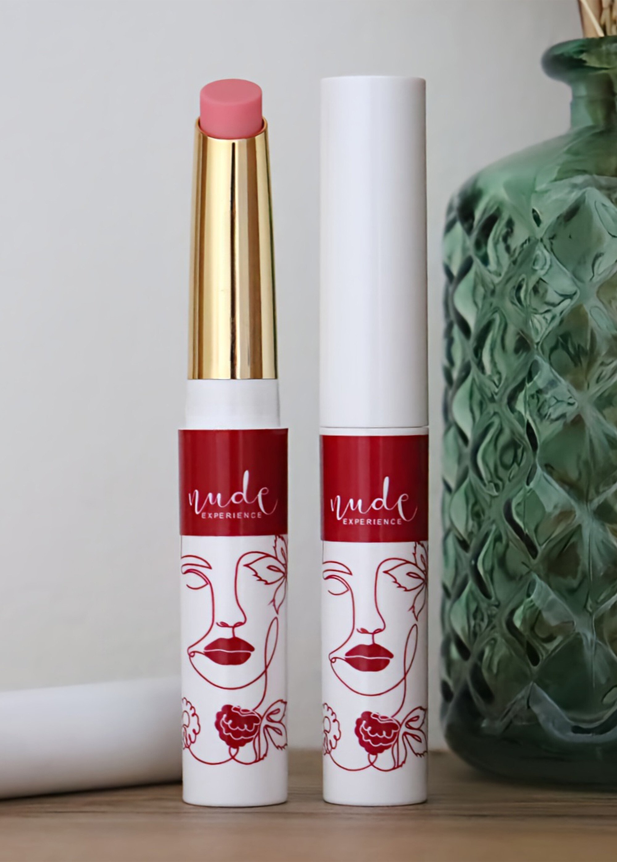 Embellisseur à lèvres vegan Rose NUDLEVRES FA2