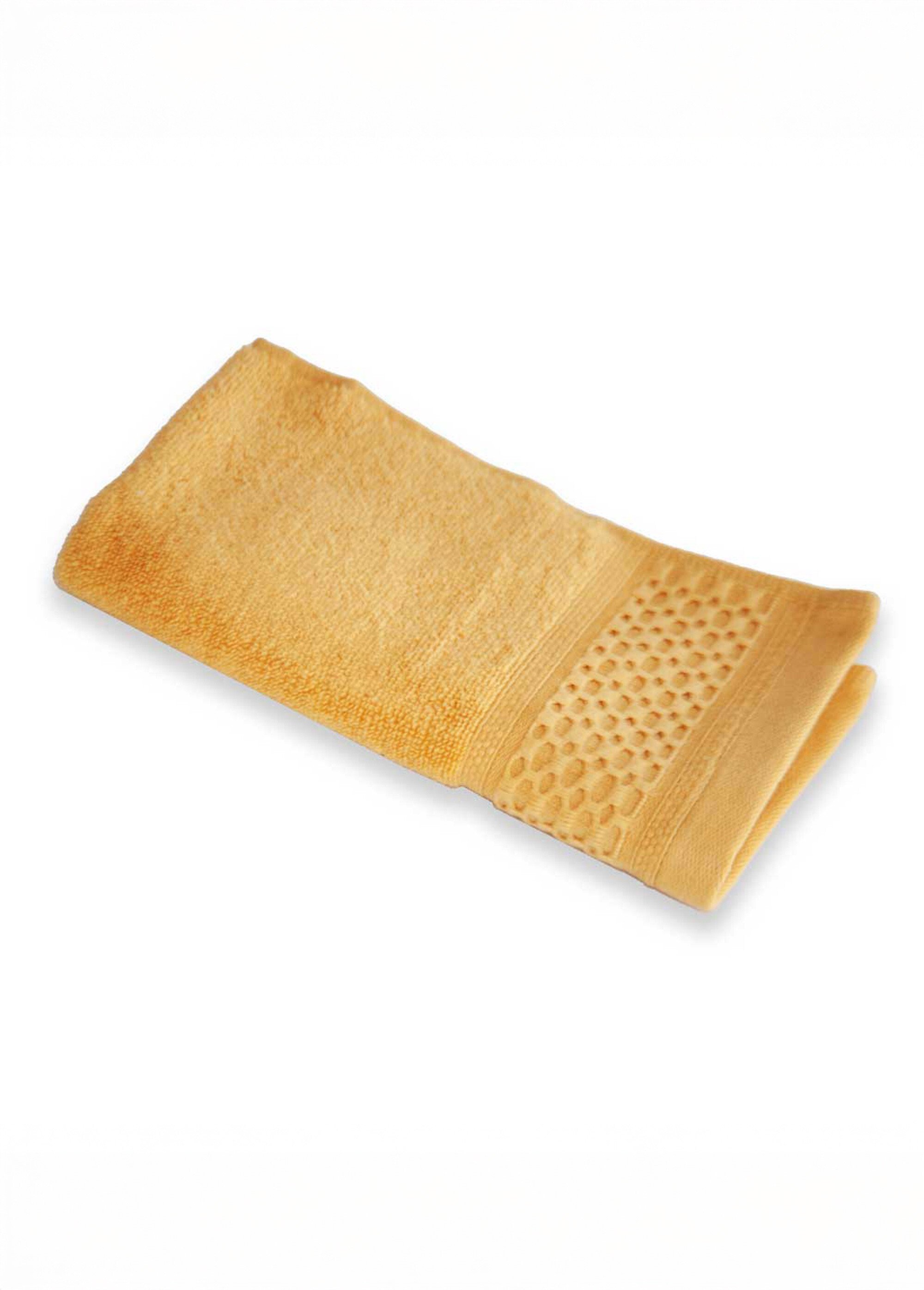 Ligne de linge de bain pur coton épais Jaune RIGOLETO DE1