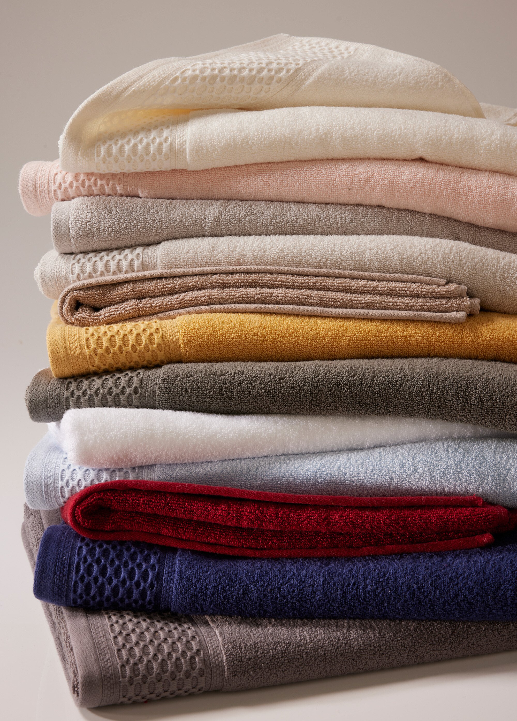 Ligne de linge de bain pur coton épais Jaune RIGOLETO SF1