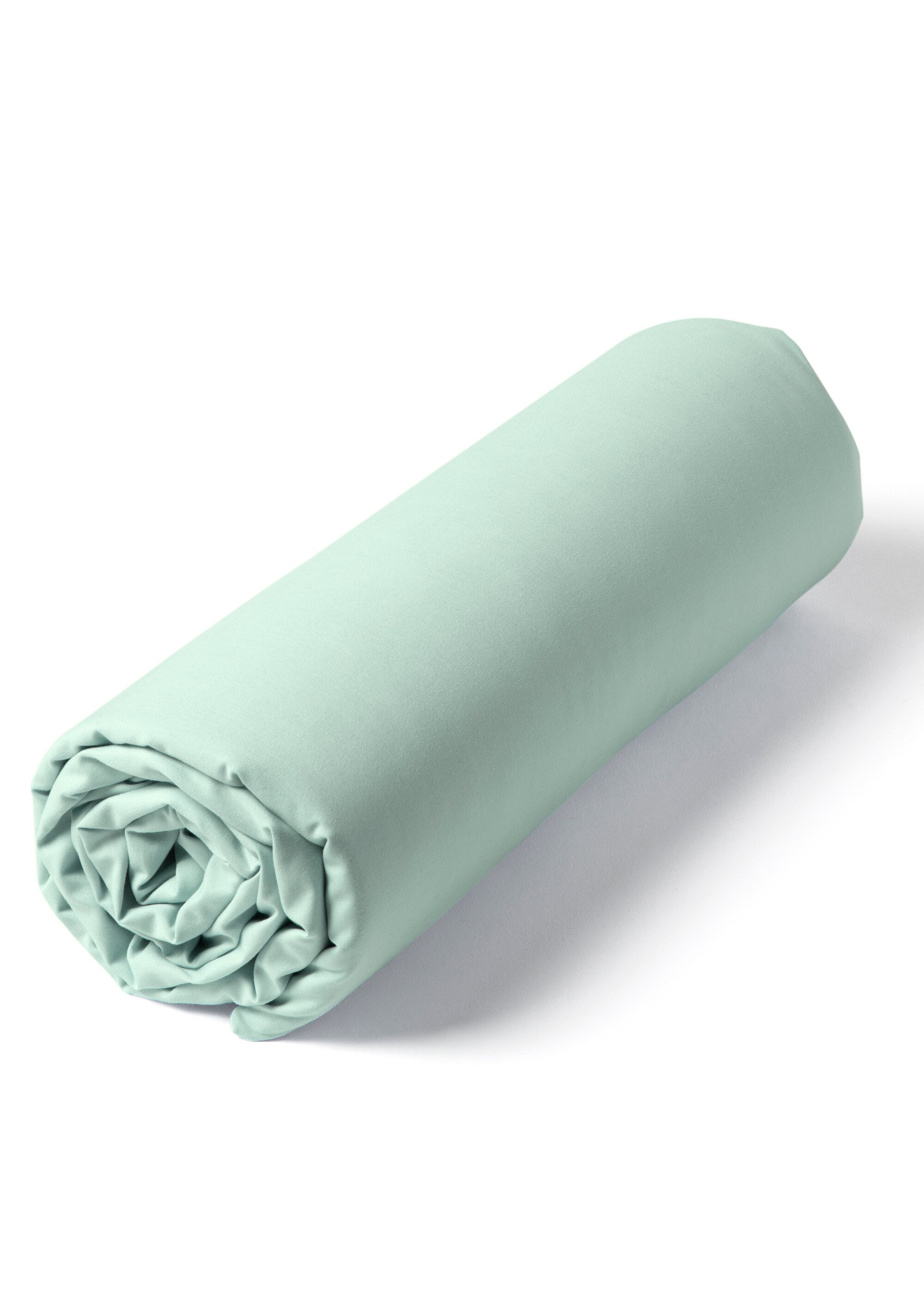 Drap housse percale de coton uni REPOS