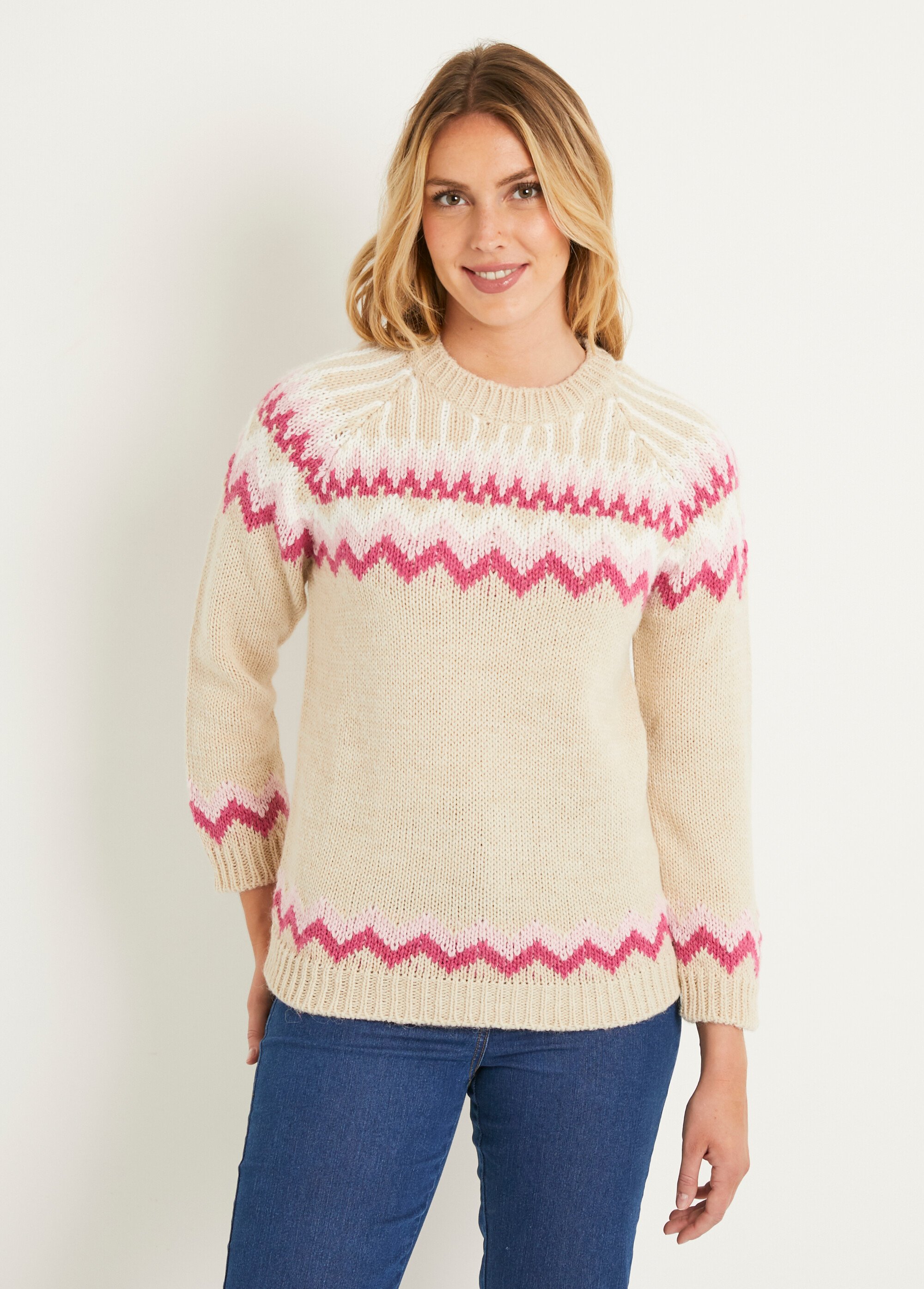 Raglan Ajoure Tricoter Un Pull Raglan Modèle De Tricot Pull Simple
