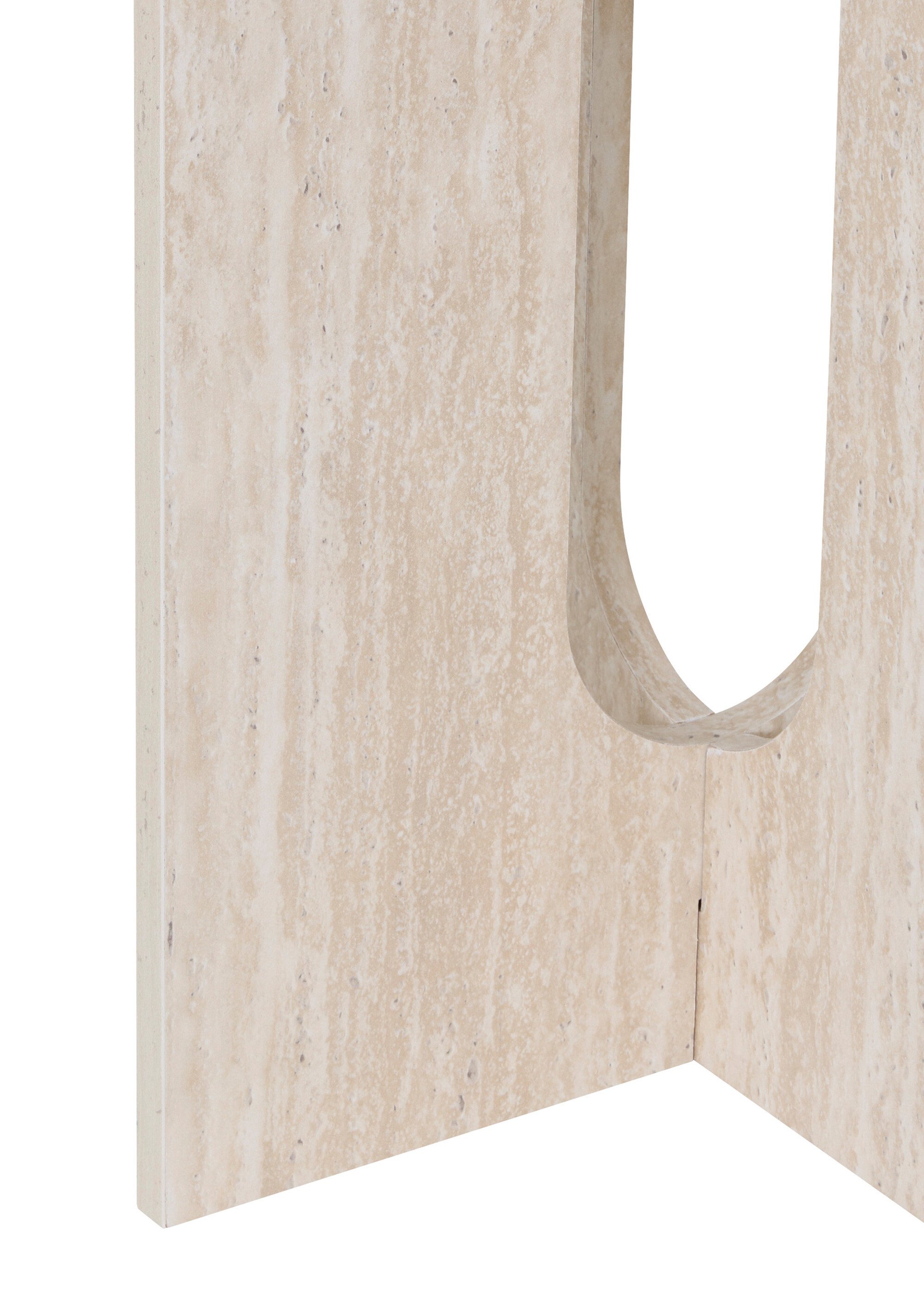 Table d'appoint ronde Anaya BEIGE JJA-213093 DE2