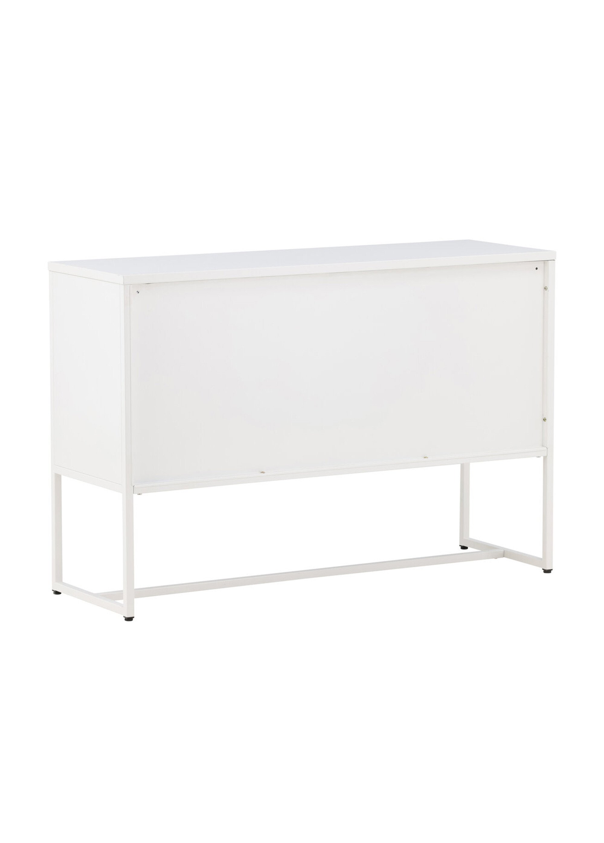 Console à portes grillagées, clair 1 BLANC VEN-15624-201 DO1