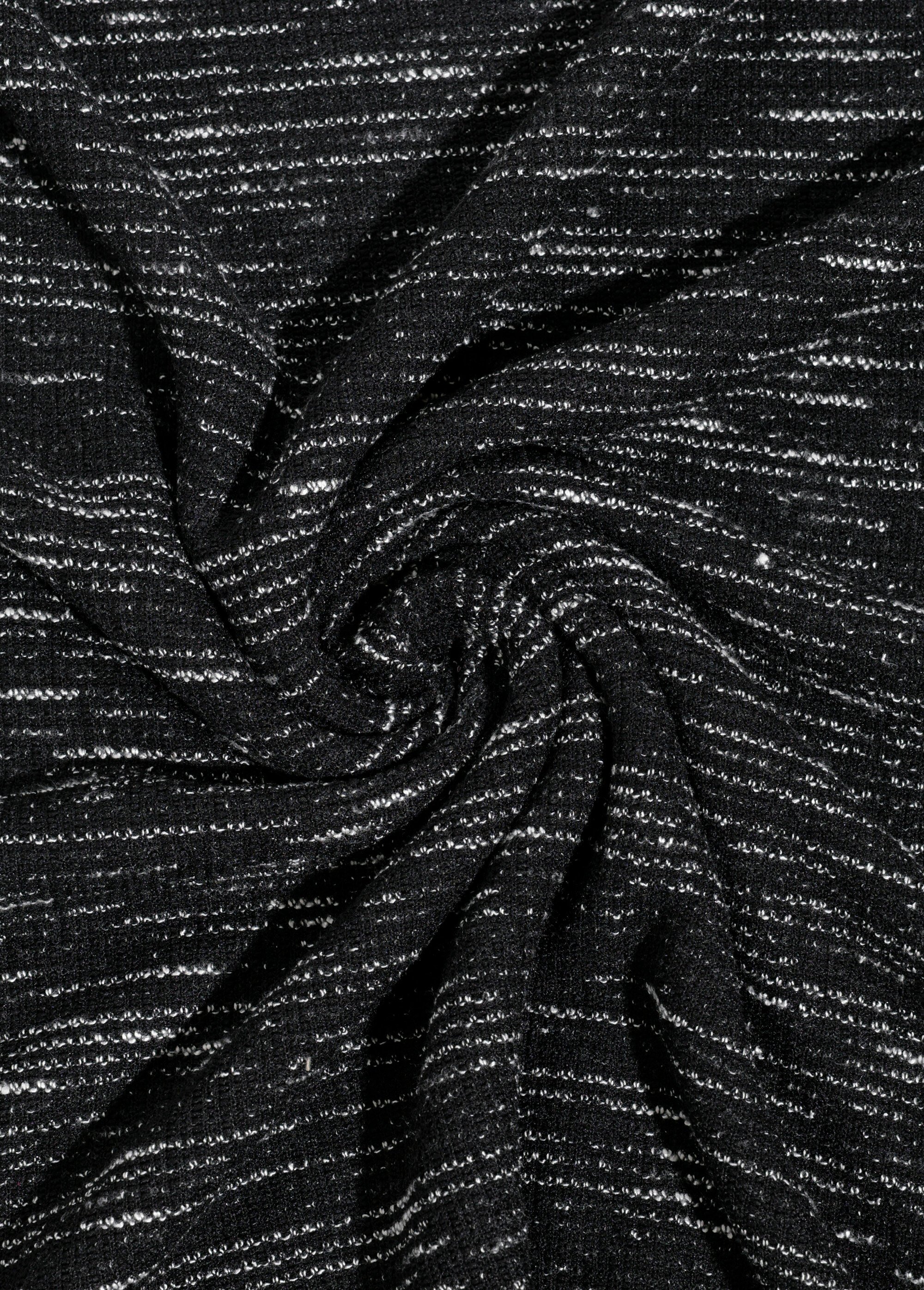 Coupon tissu jersey chiné, habillement